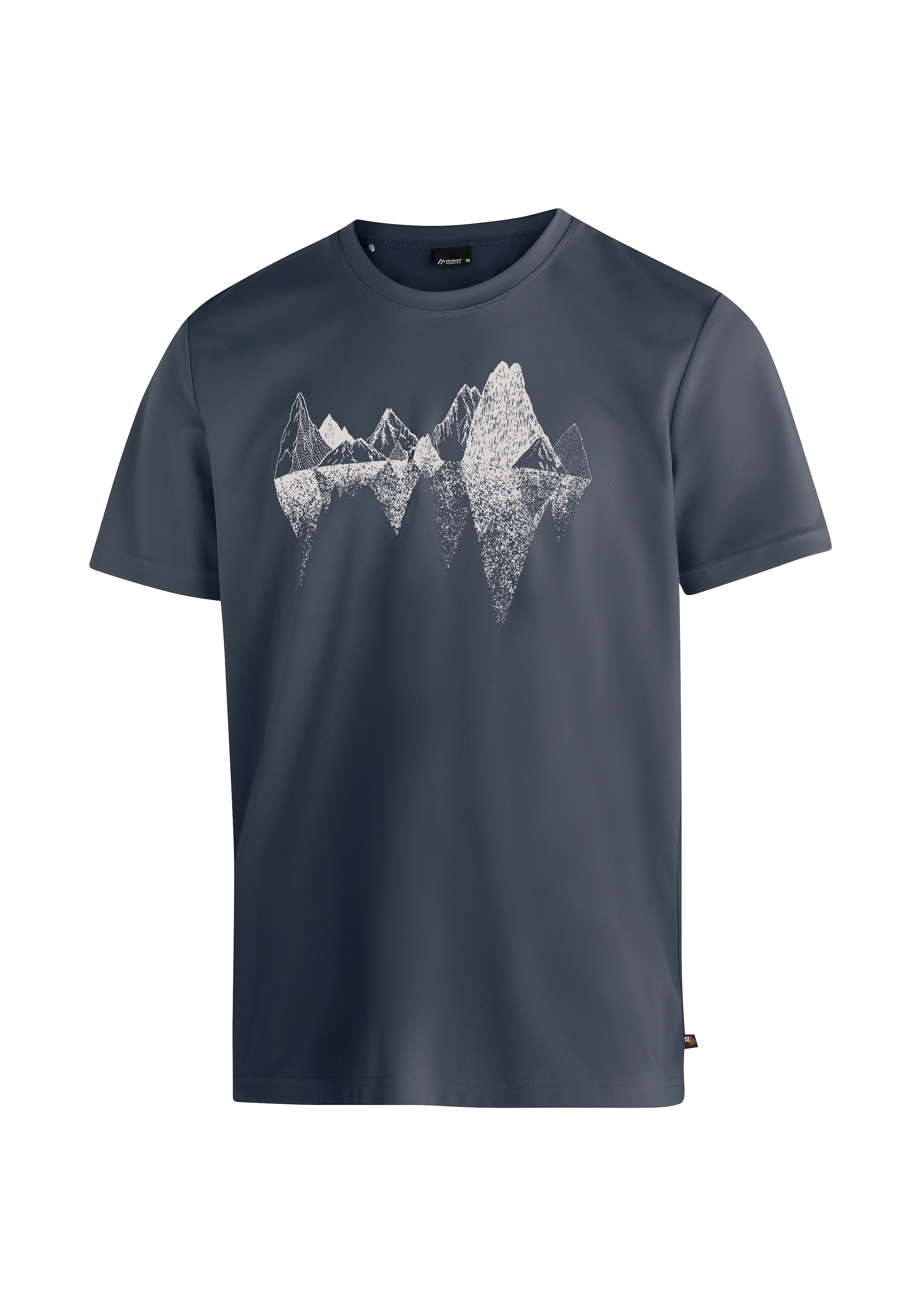 Maier Sports T-Shirt »Tilia Pique M«, Herren Funktionsshirt, Freizeitshirt mit Aufdruck