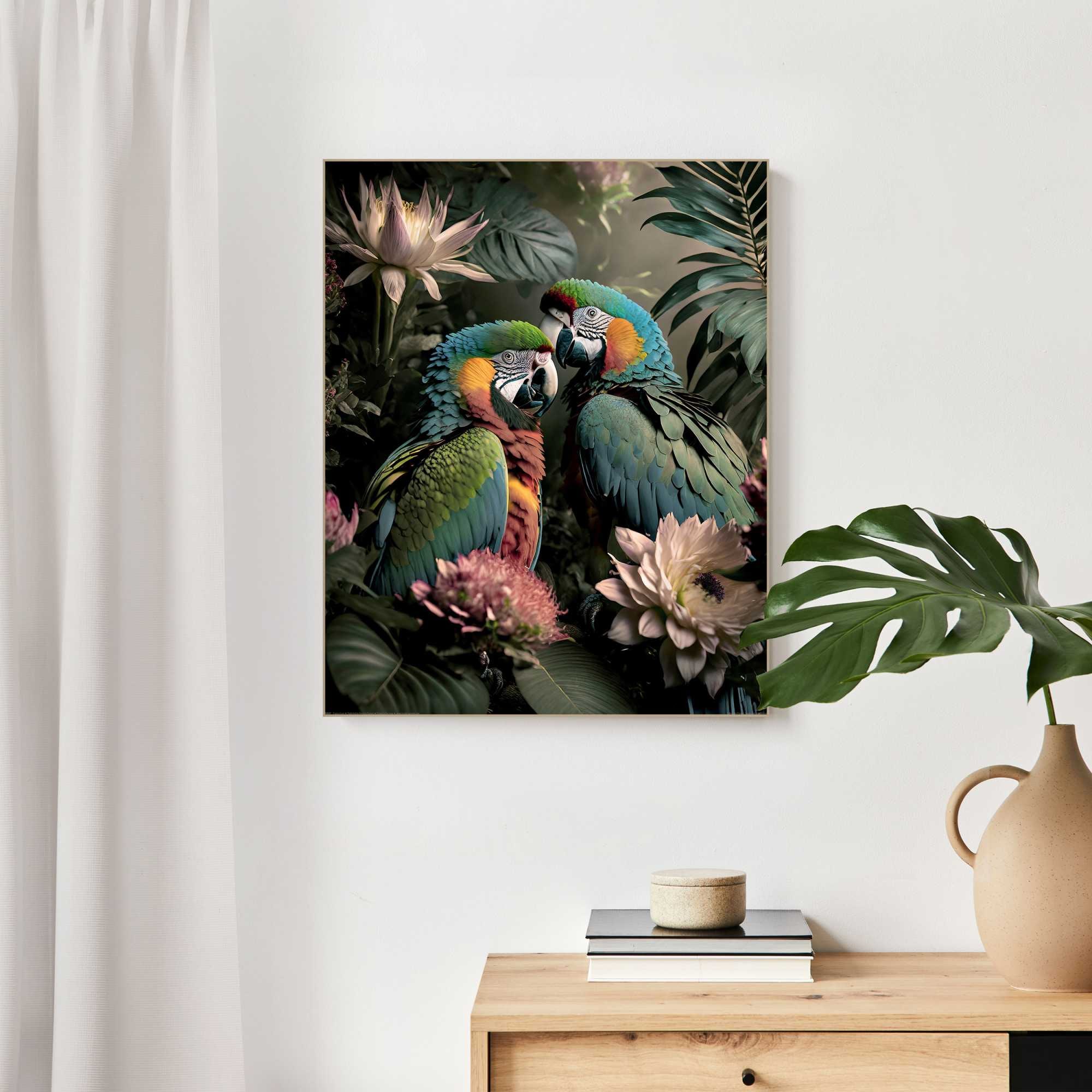 Image of Reinders Wandbild "Tropical Love"