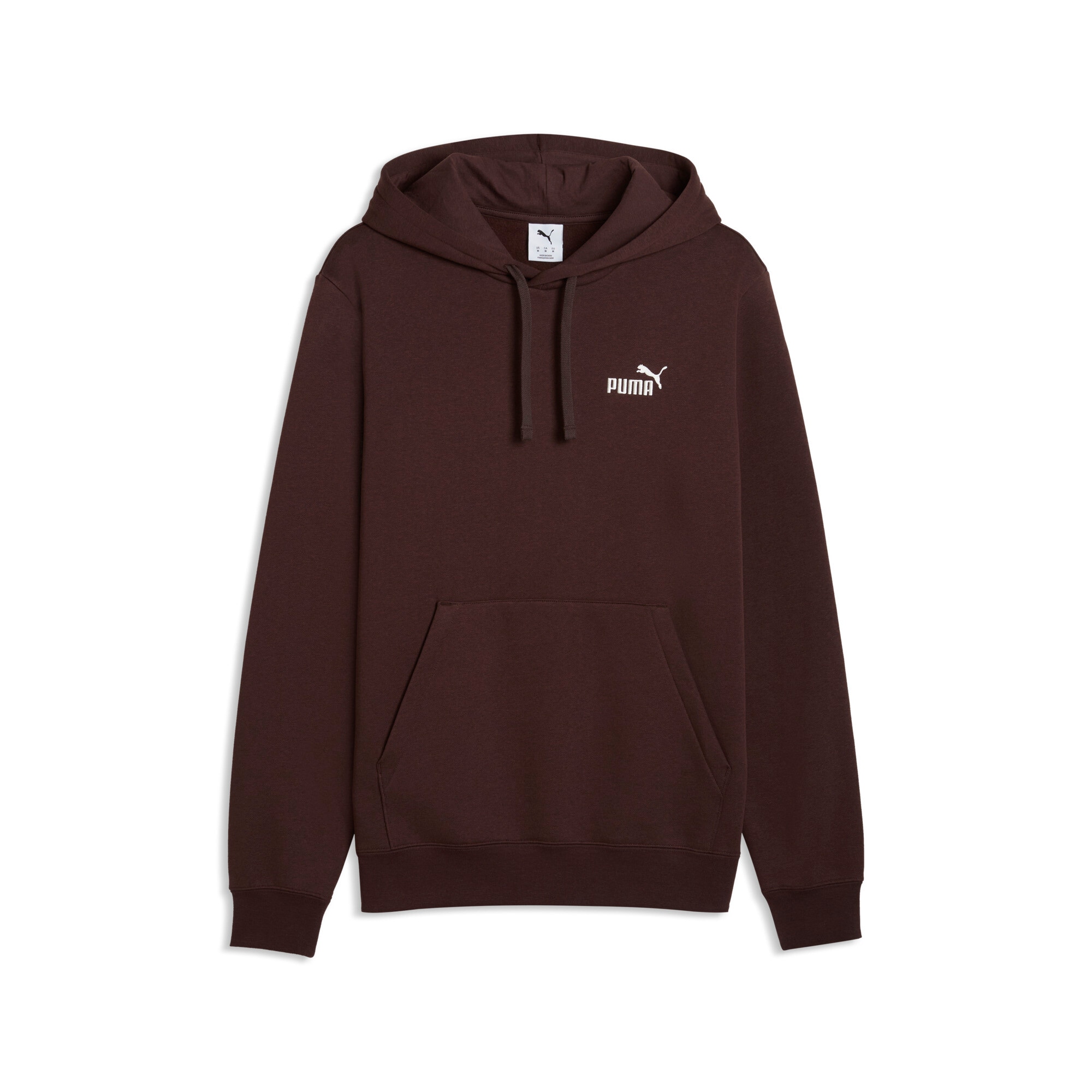 PUMA Kapuzensweatshirt »ESS SMALL NO 1 LOGO HOODIE FL S«, mit Kapuze, mit angesetztem Bündchen am Ärmel
