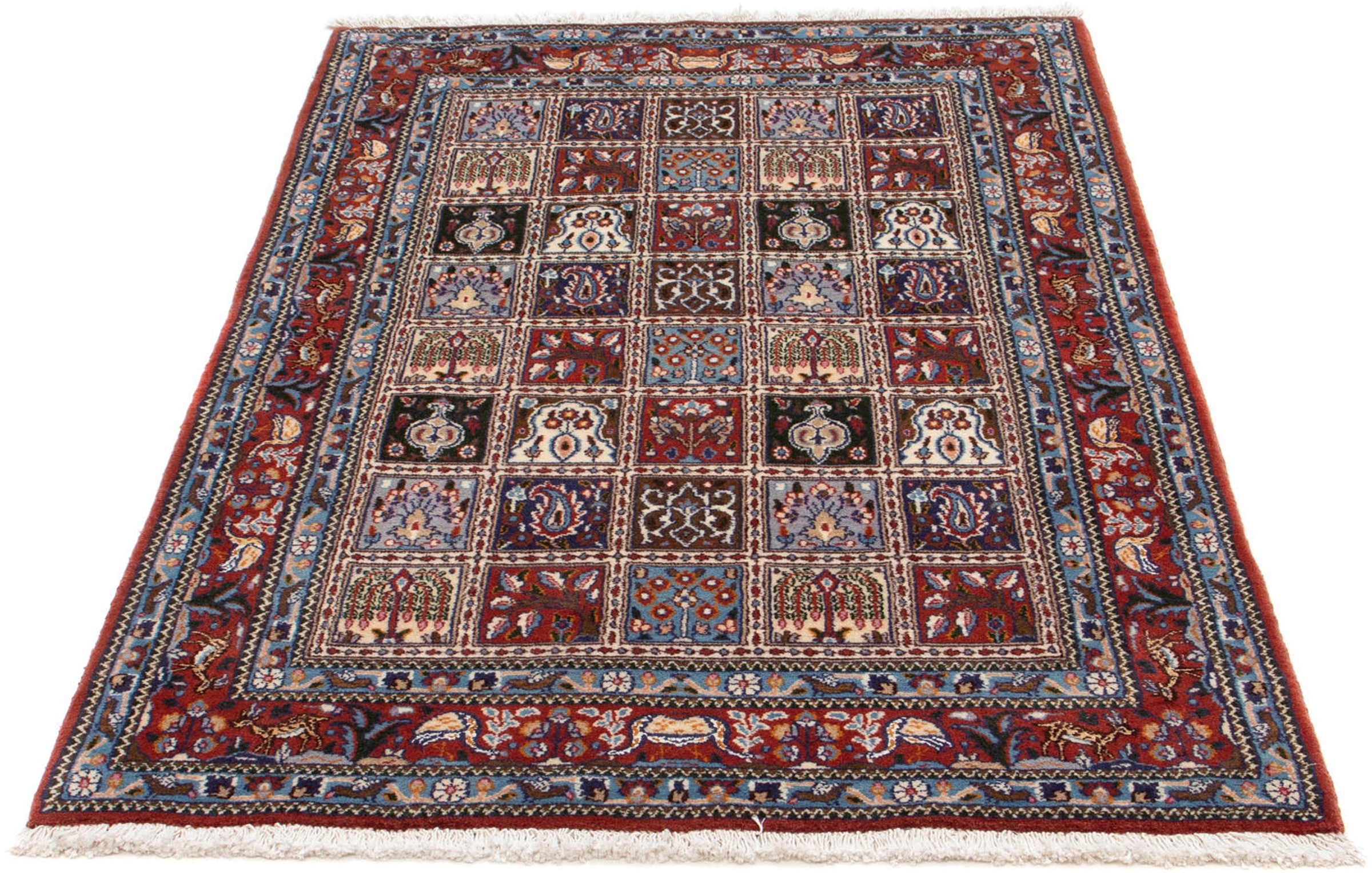 Image of morgenland Orientteppich »Perser - Classic - 146 x 97 cm - mehrfarbig«, rechteckig, 10 mm Höhe, Wohnzimmer, Handgeknüpft, Einzelstück mit Zertifikat bei Ackermann Versand Schweiz