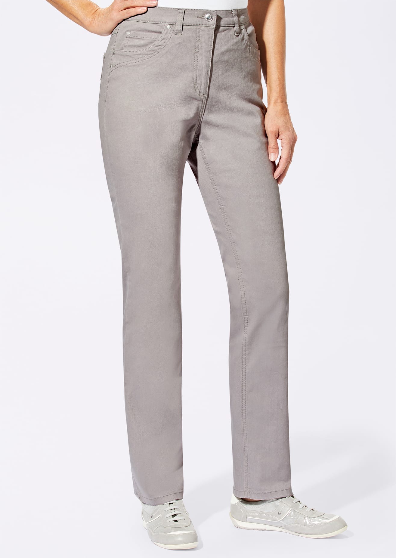 Casual Looks Stretch-Jeans, (1 tlg.)