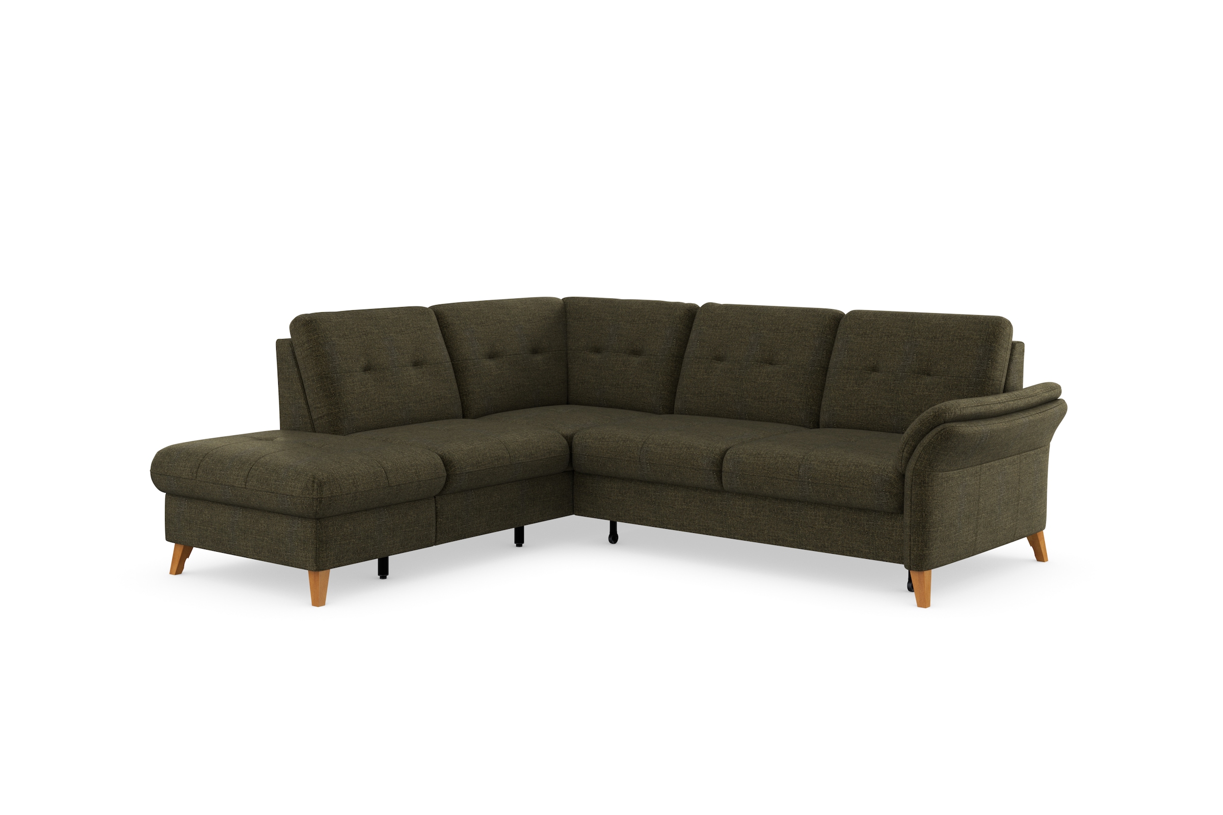 sit&more Ecksofa »Göteborg«, inkl. Sitztiefenverstellung, wahlweise mit Bettfunktion & Bettkasten