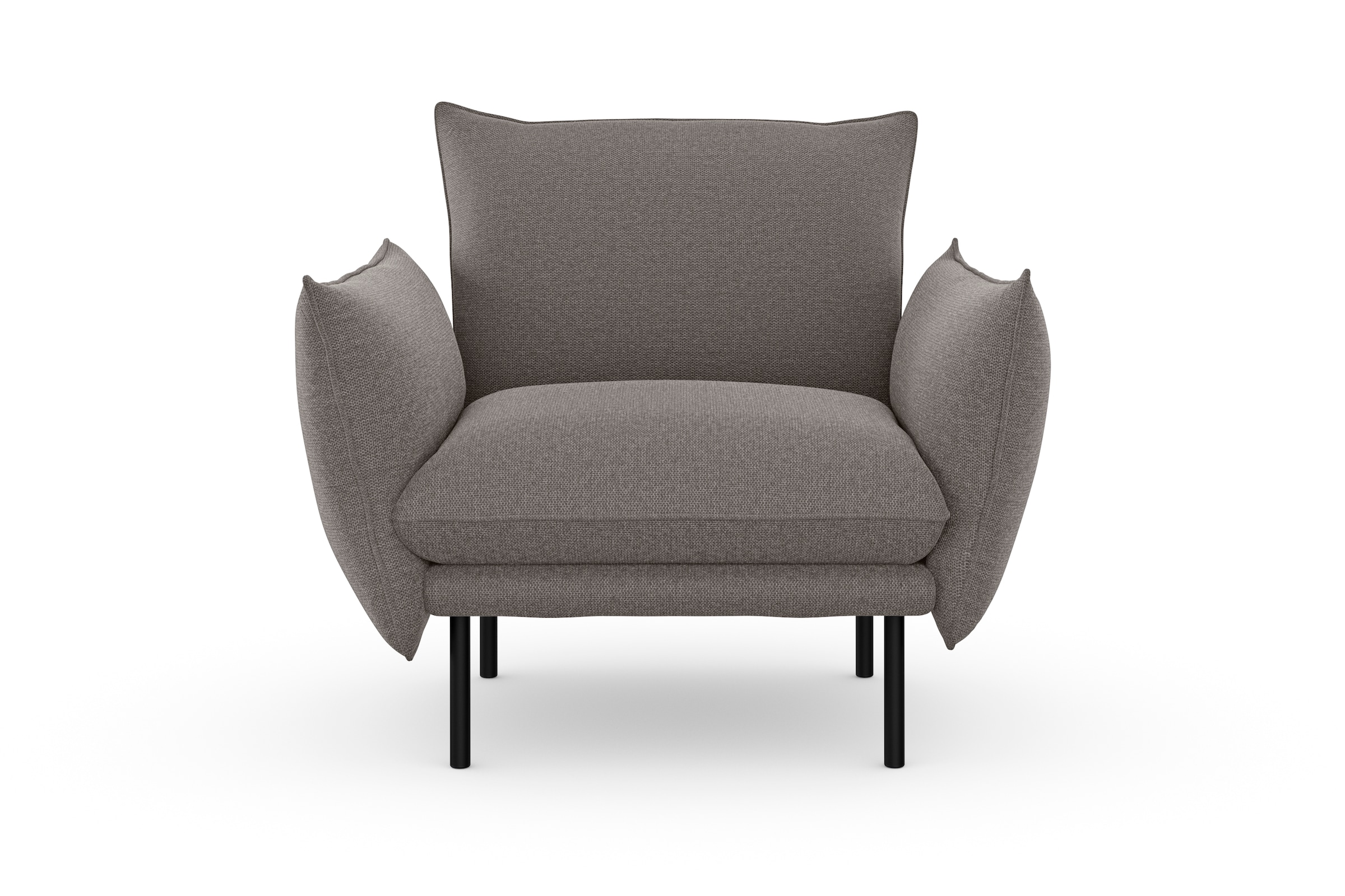 andas Sessel »Stine Cocktailsessel«, Besonderes Design durch Kissenoptik und Keder, by Morten Georgsen