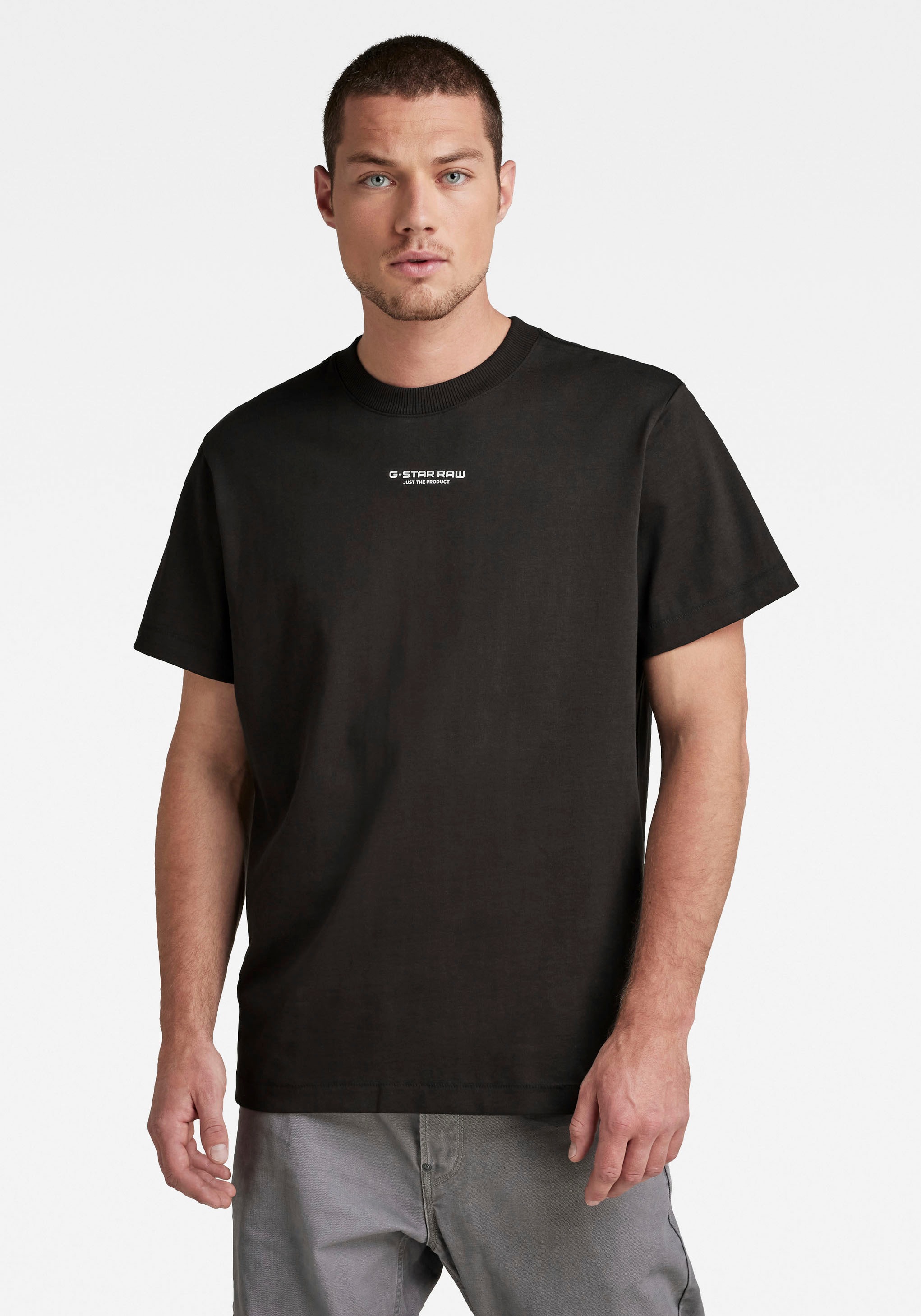 Image of G-Star RAW Rundhalsshirt »Center logo loose« bei Ackermann Versand Schweiz