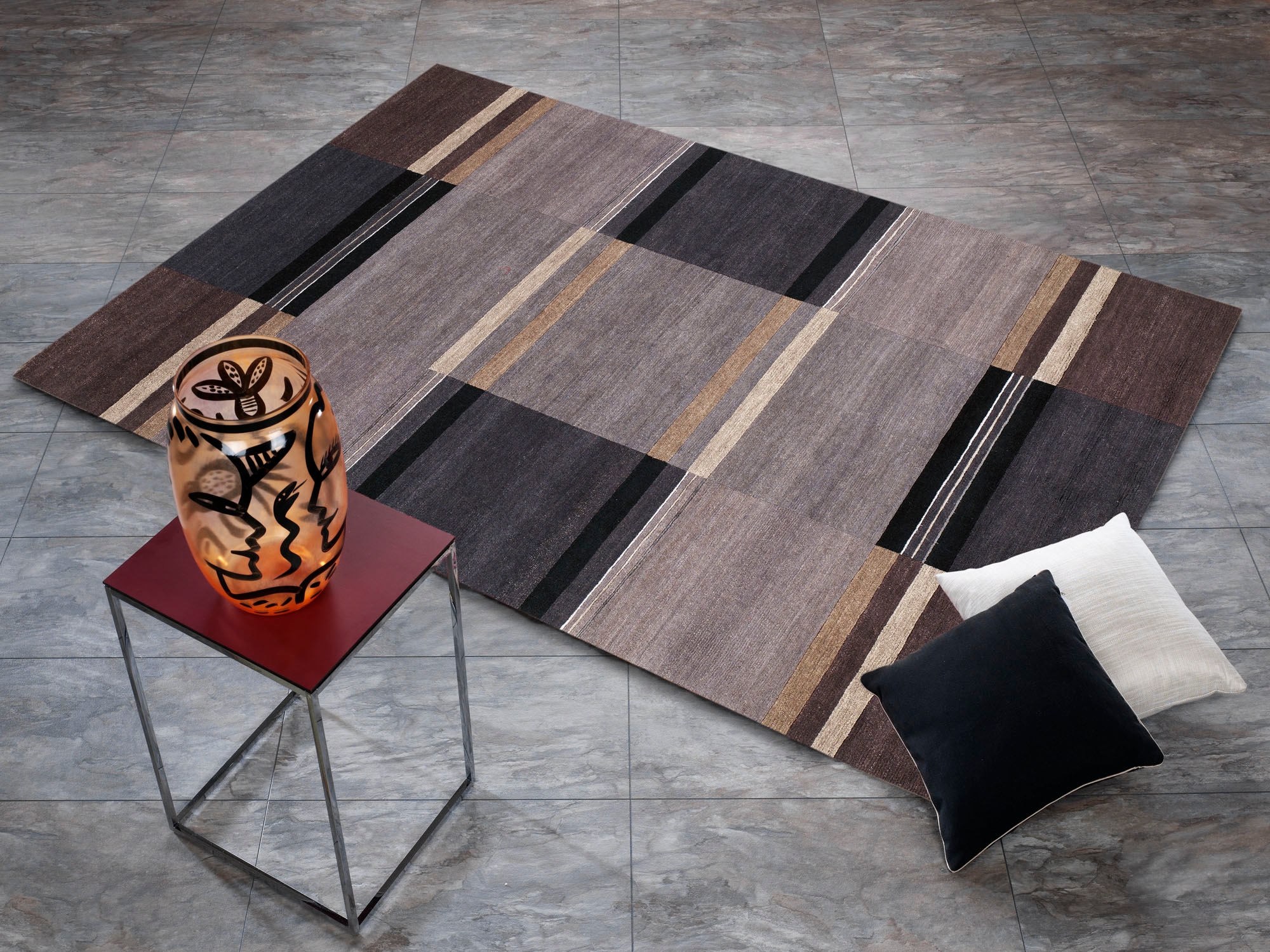 OCI DIE TEPPICHMARKE Tapis »SENSATION SILK 100 SOYA« Rectangulaire 6 mm Höhe Wohnzimmer