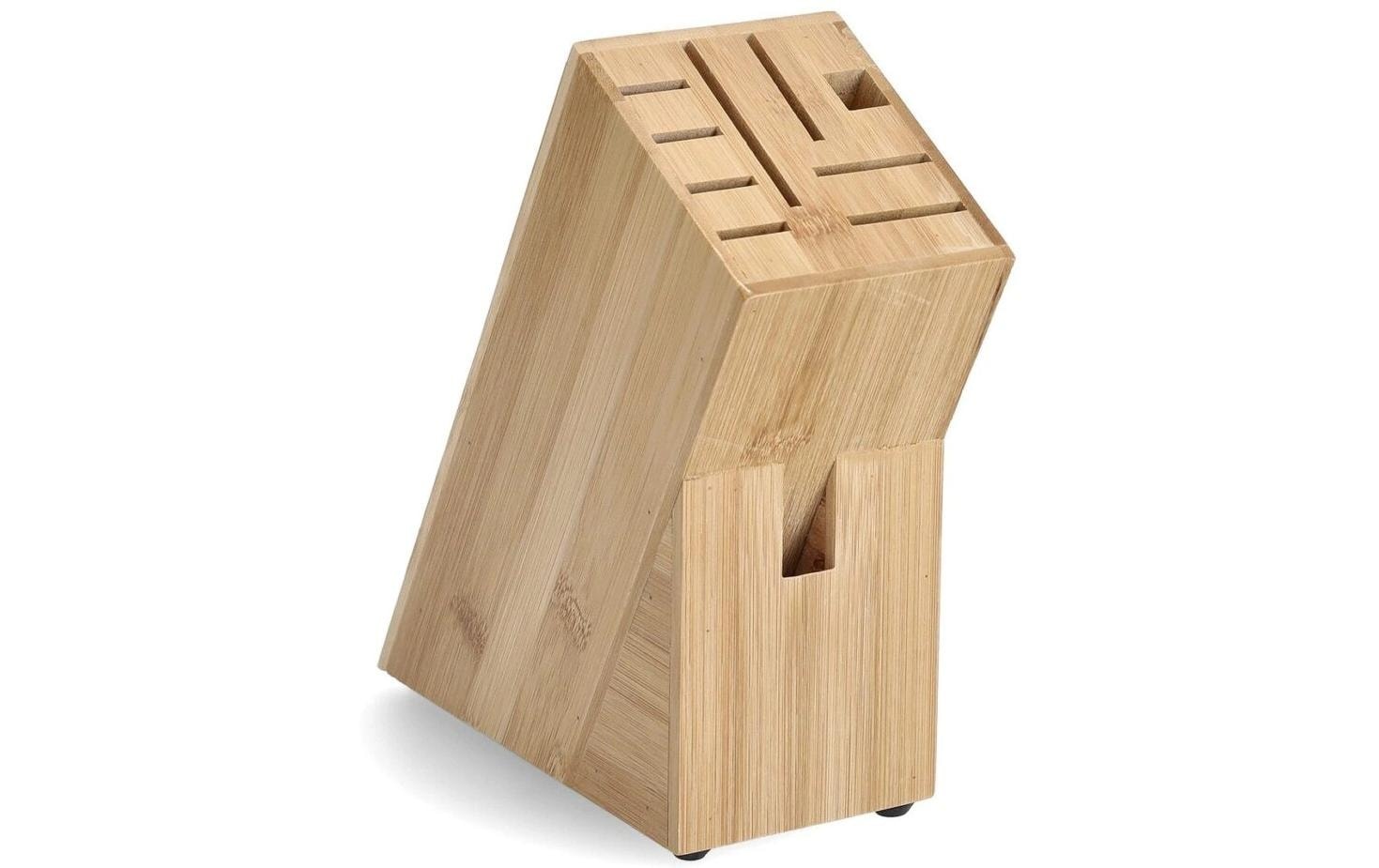 Image of Zeller Present Messerblock "Bamboo" 1 geeignet für 8 Messer und eine Schere