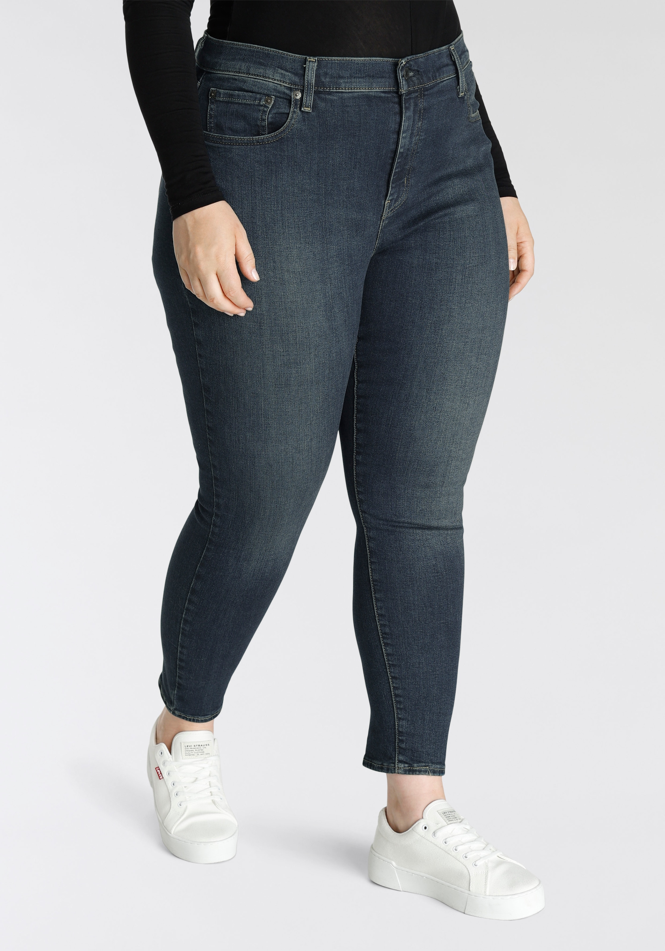 Levi's® Plus Skinny-fit-Jeans »721 PL HI RISE SKINNY«, sehr figurbetonter Schnitt