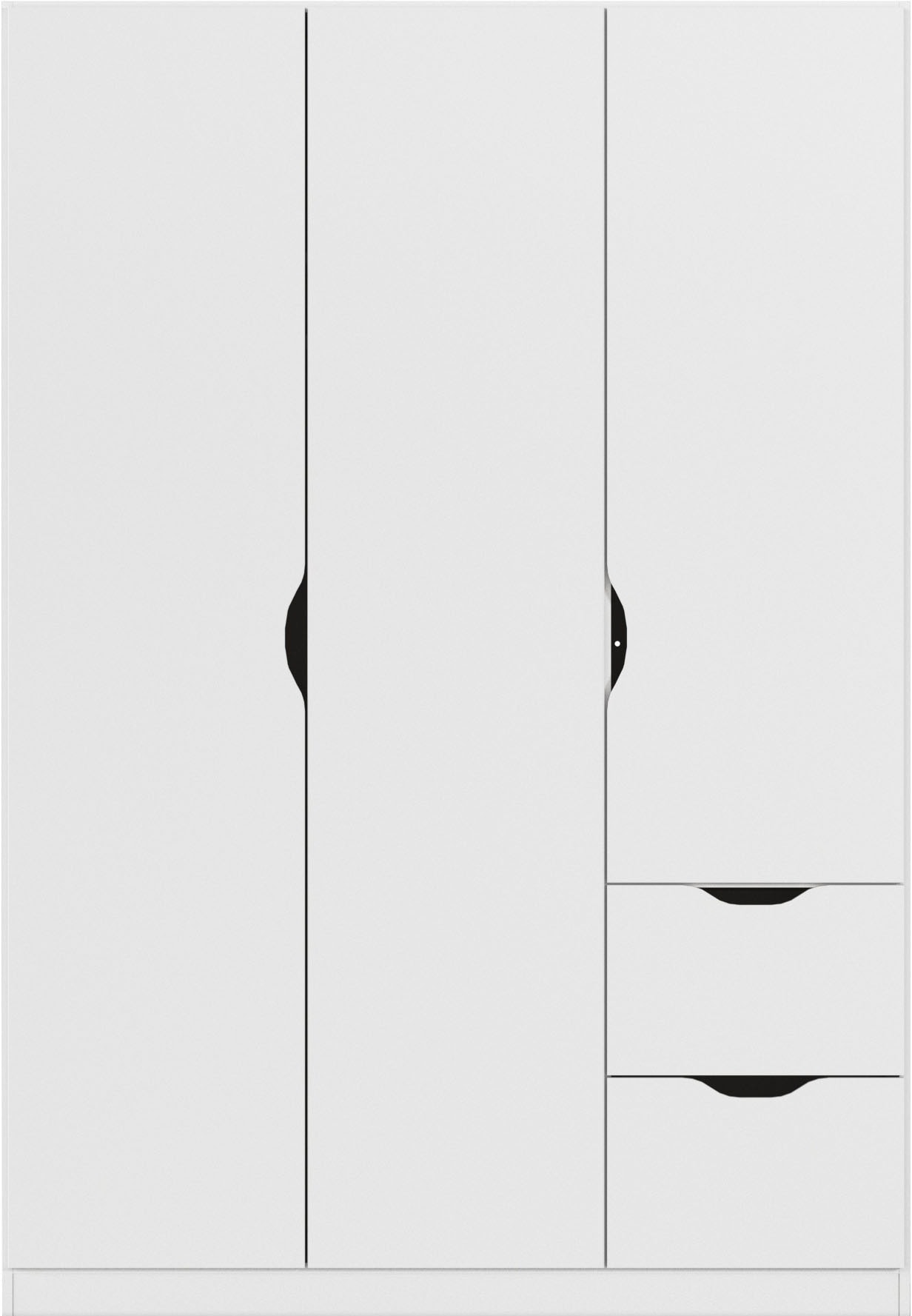 rauch Kleiderschrank »Freising geräumiger Schrank Garderobe Schlafzimmerschrank« in 2 Breiten erhältlich TOP ANGEBOT !,  mit Griffmulden und Schubkästen OTTO´s Chois TOP PRODUKT
