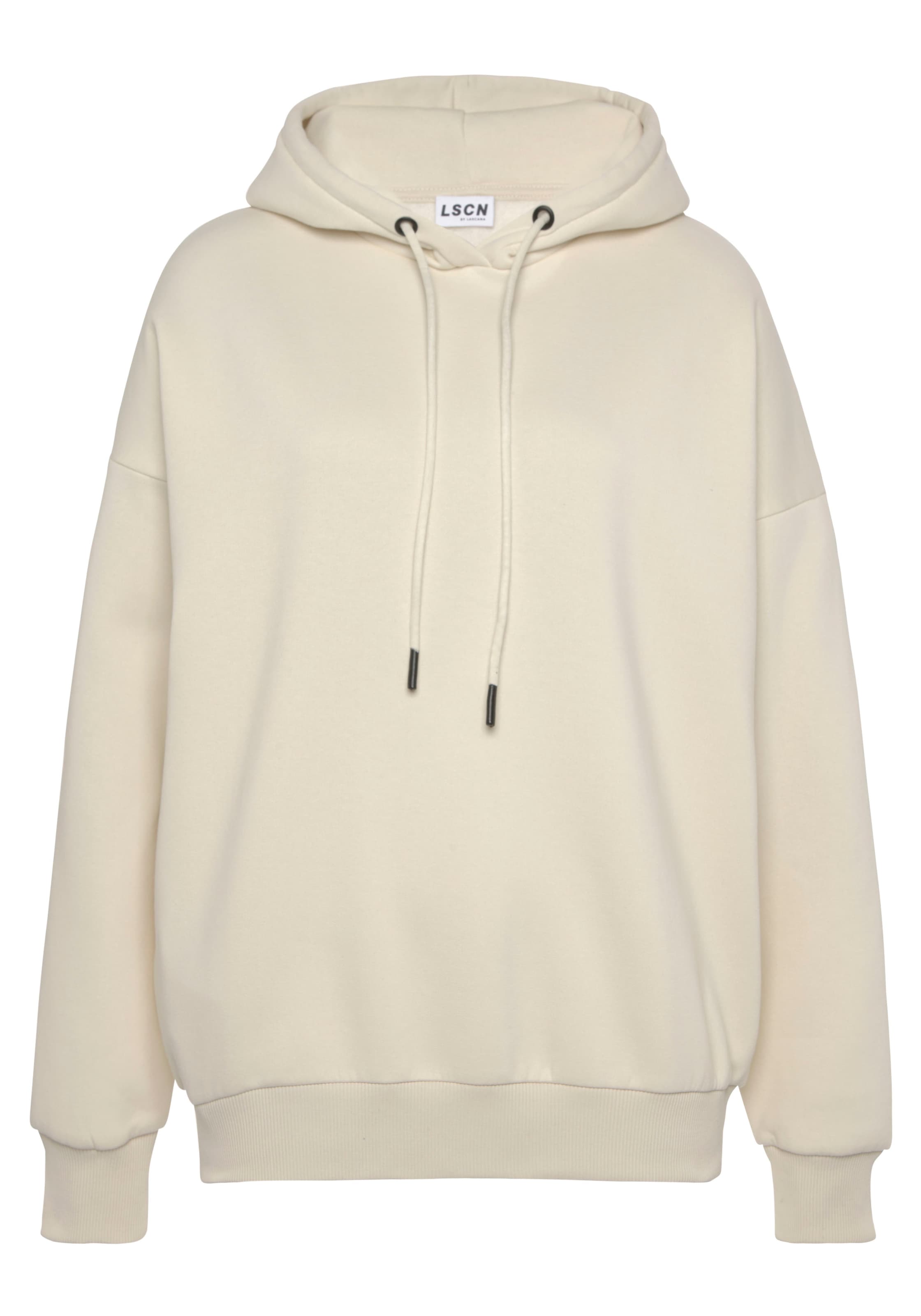 LASCANA Hoodie, mit Schriftzug auf dem Rücken, Loungeanzug