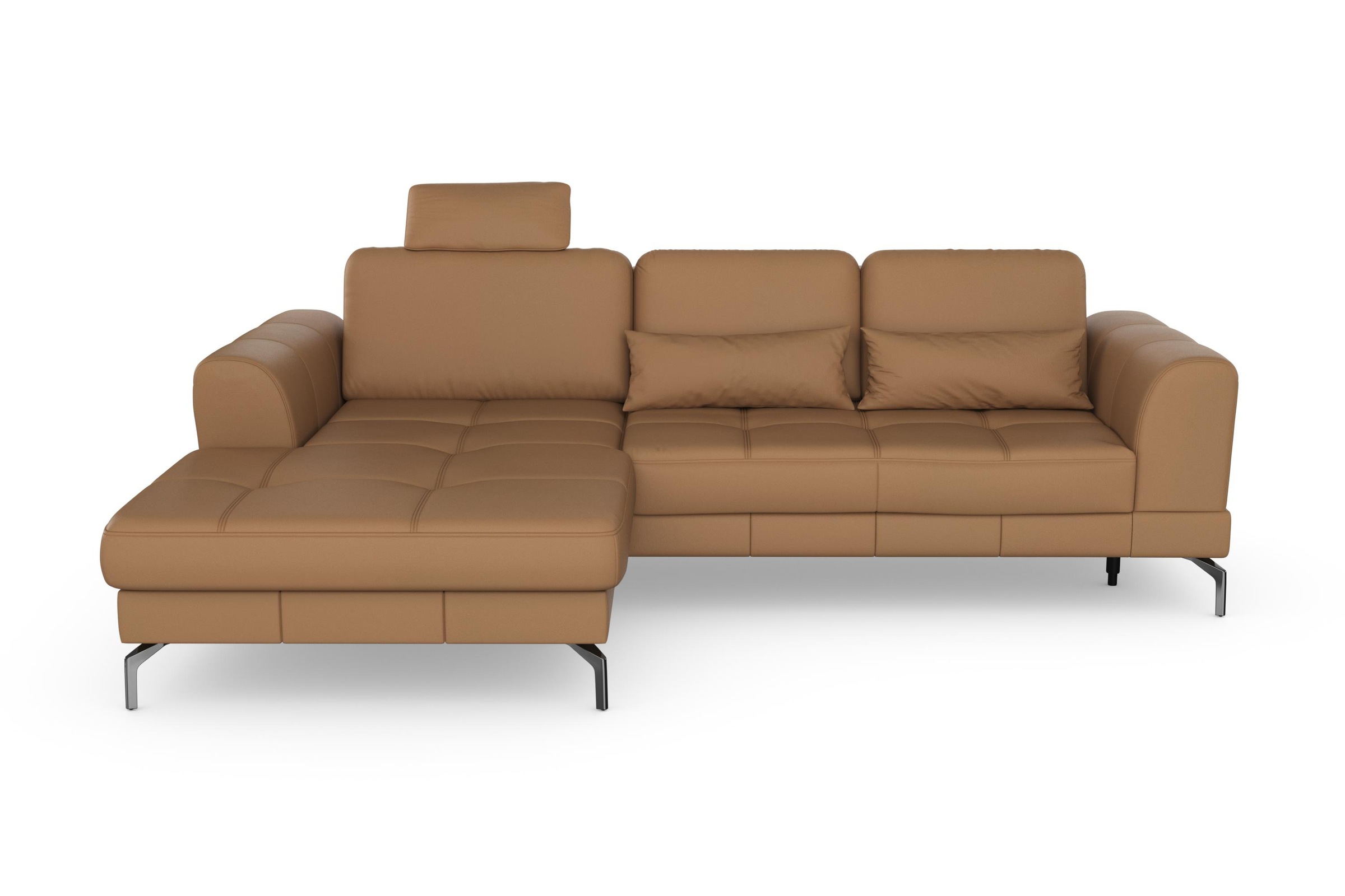 Image of sit&more Ecksofa »Bendigo V«, inklusive Sitztiefenverstellung, Bodenfreiheit 15 cm, wahlweise in 2 unterschiedlichen Fussfarben bei Ackermann Versand Schweiz