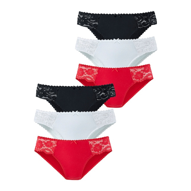 petite fleur Jazz-Pants Slips, (Packung, 6 St.), aus elastischer  Baumwoll-Qualität versandkostenfrei auf