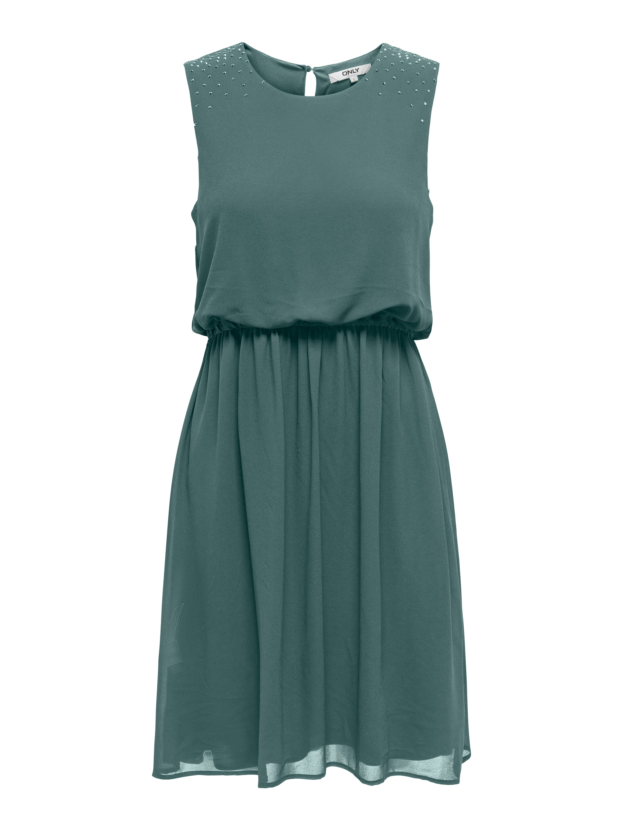 ONLY Mini-robe »ONLSTINNA LIFE SL DETAIL DRESS WVN« Sommerkleid