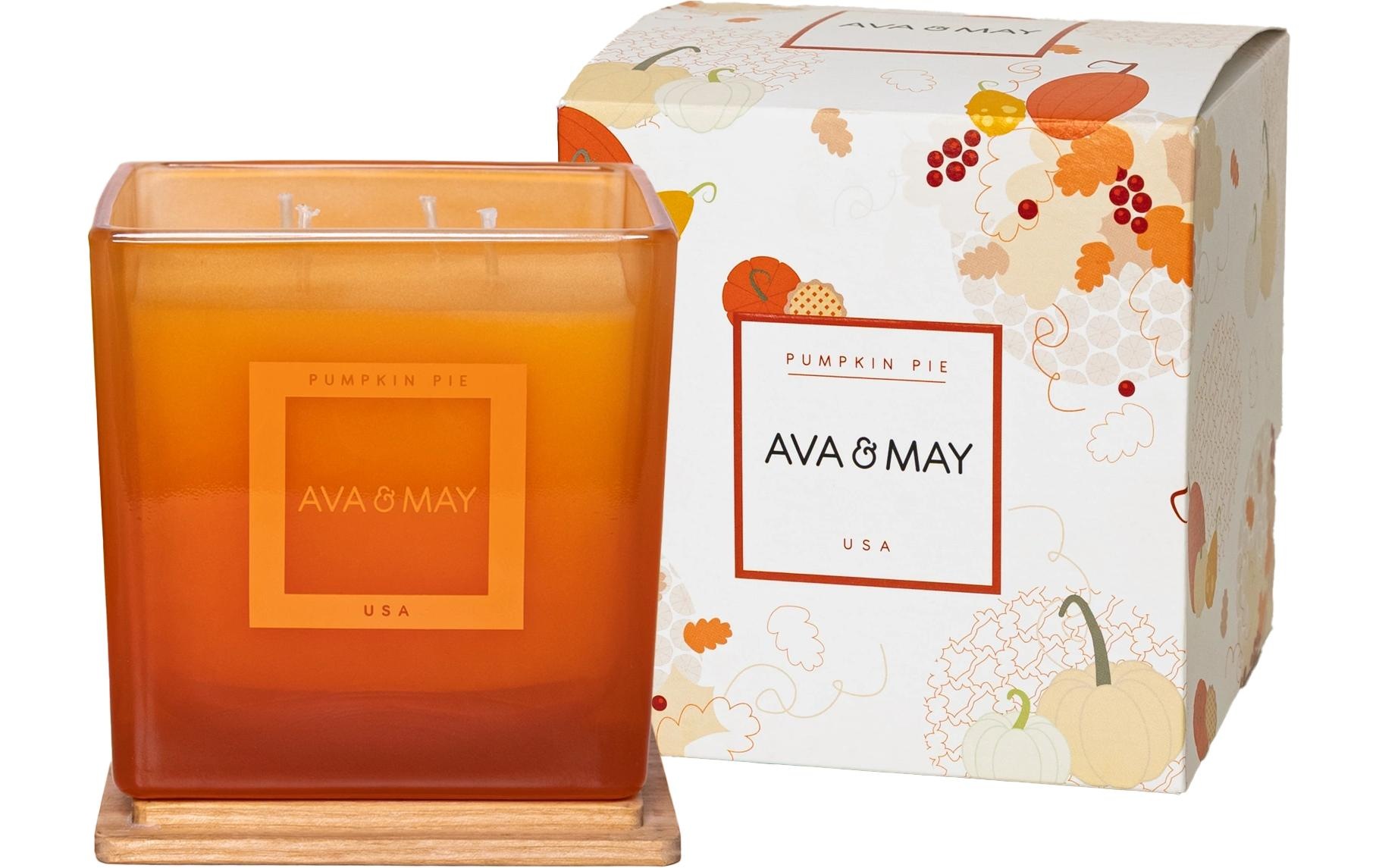 Image of AVA & MAY Duftkerze "Pumpkin Pie, 550 g"