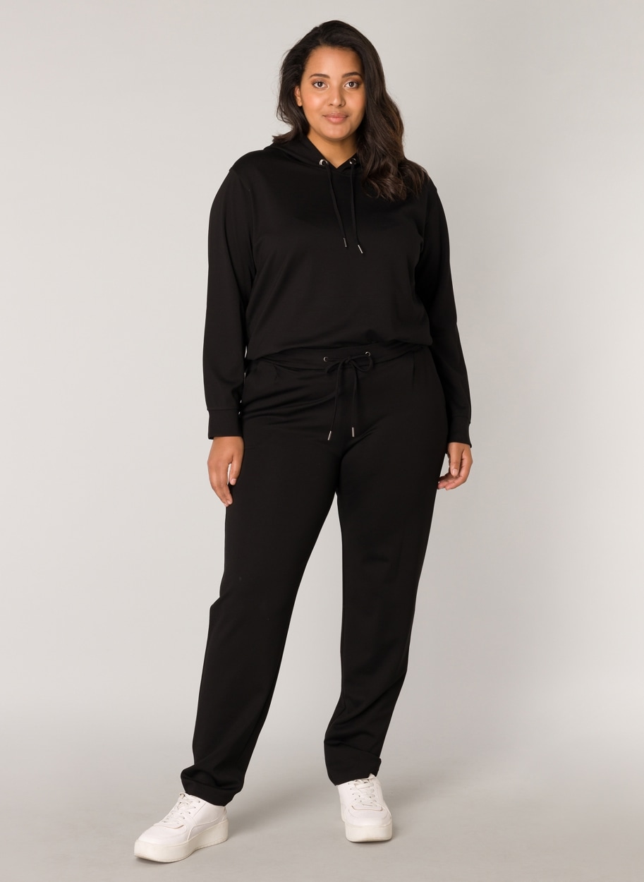 Base Level Curvy Pantalon sweat »JOANNA«  mit Kordelzug