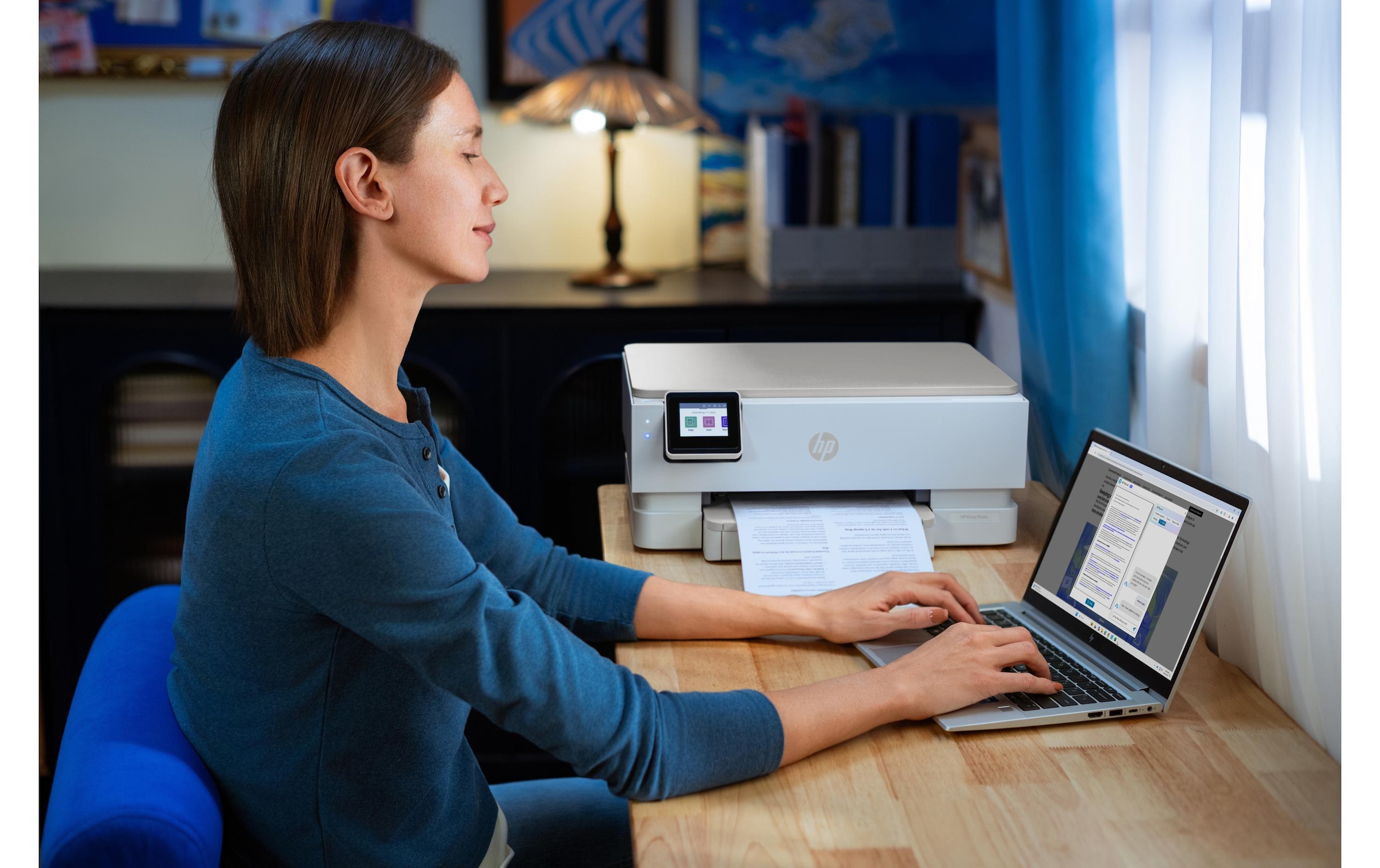 HP Multifunktionsdrucker »Envy Photo 7230 (B63JVB)« 6 Probemonate HP Instant Ink erhalten bis 31.07.2026