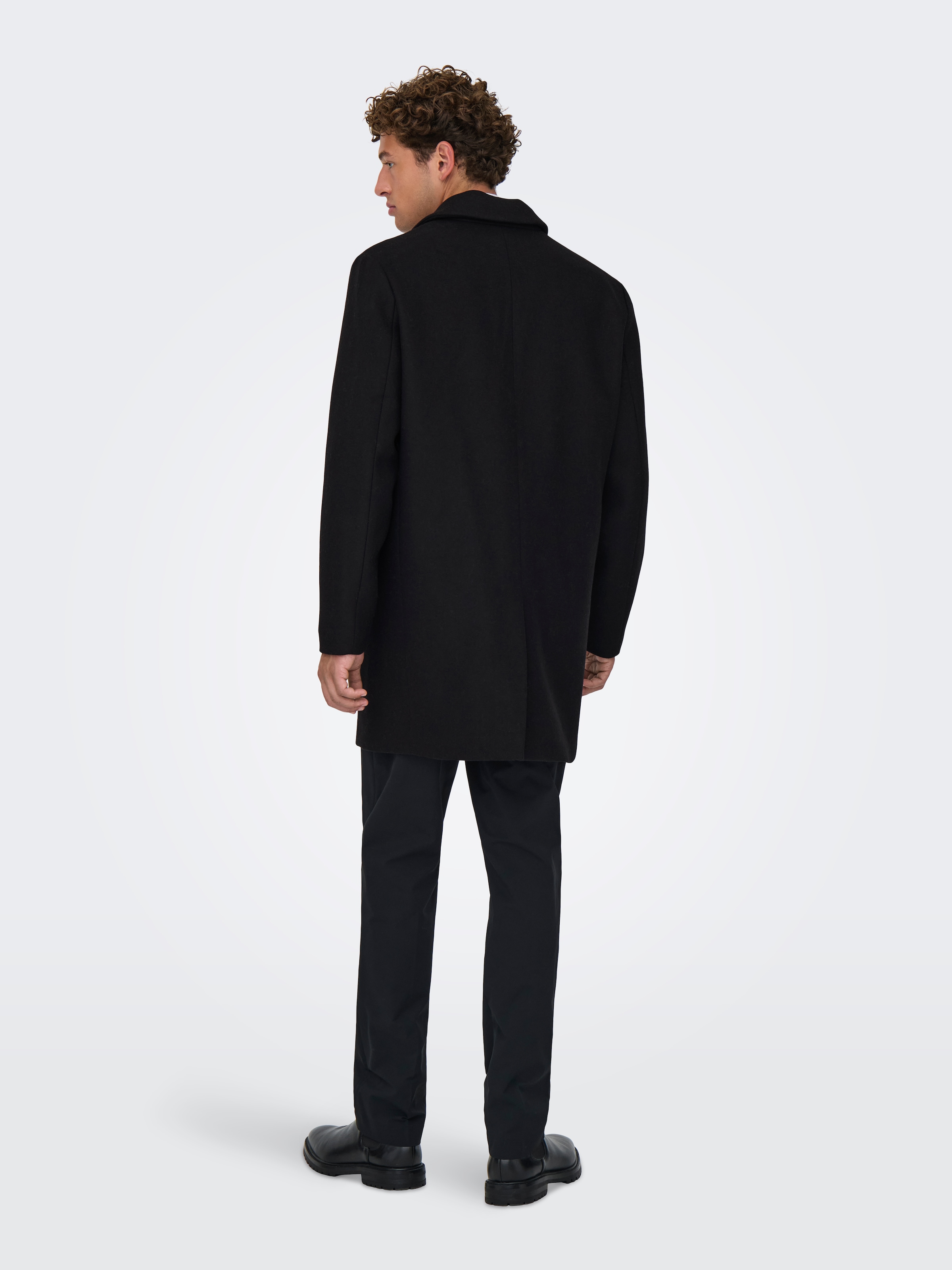 ONLY & SONS Kurzmantel »ONSARON WOOL COAT OTW«