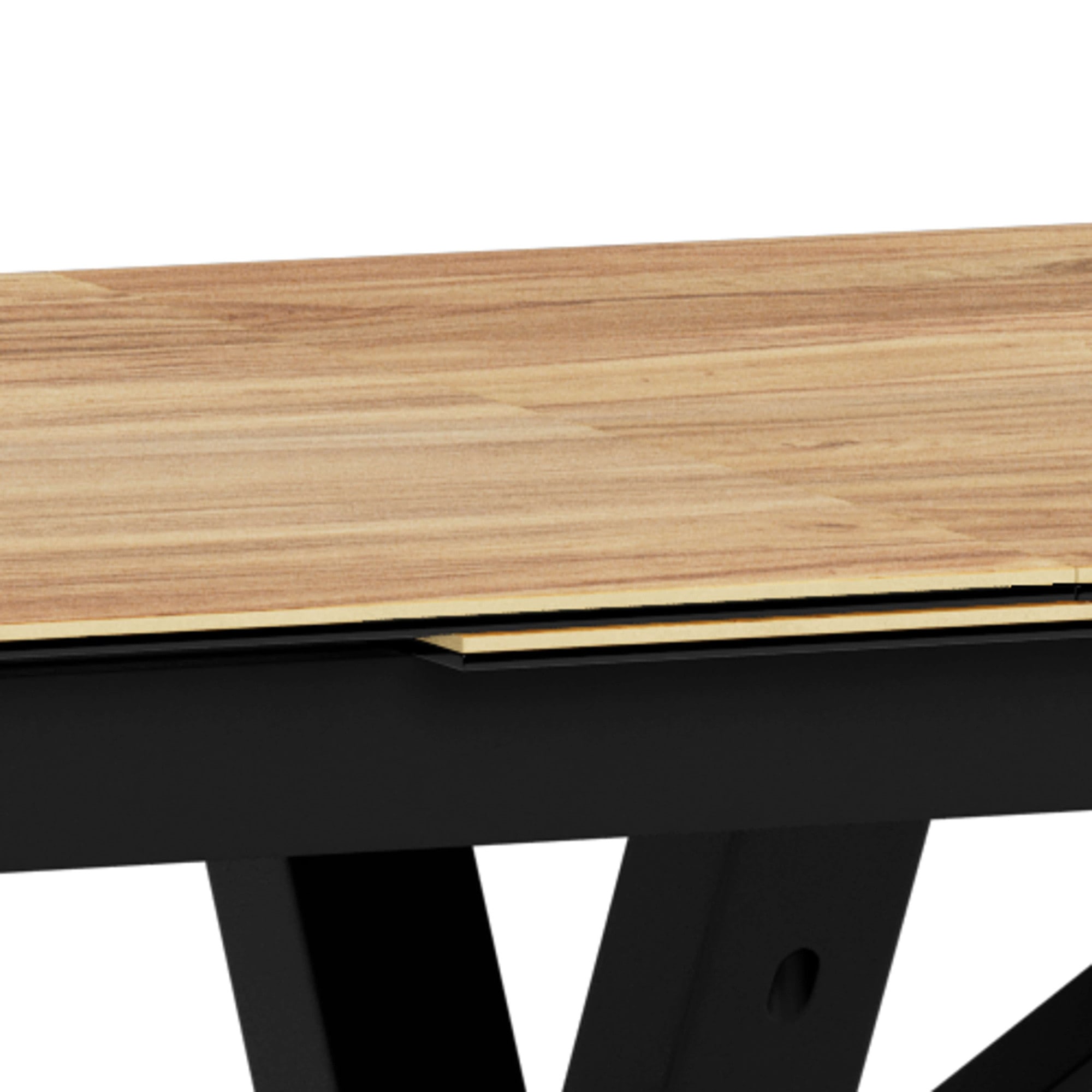 ACTONA GROUP Table de salle à manger »Heaven,Tischplatte aus Keramik, ausziehbar - robust & pflegeleicht« Résistant aux rayures, déperlant, place assise pour 4-8 personnes, L: 168/210 cm