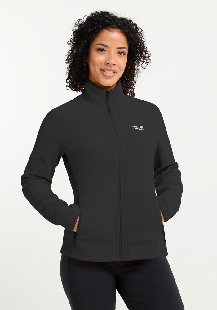 Jack Wolfskin Fleecejacke »TAUNUS 100 FZ W« winddicht, wasserabweisend, mit durchgehendem Reissverschluss