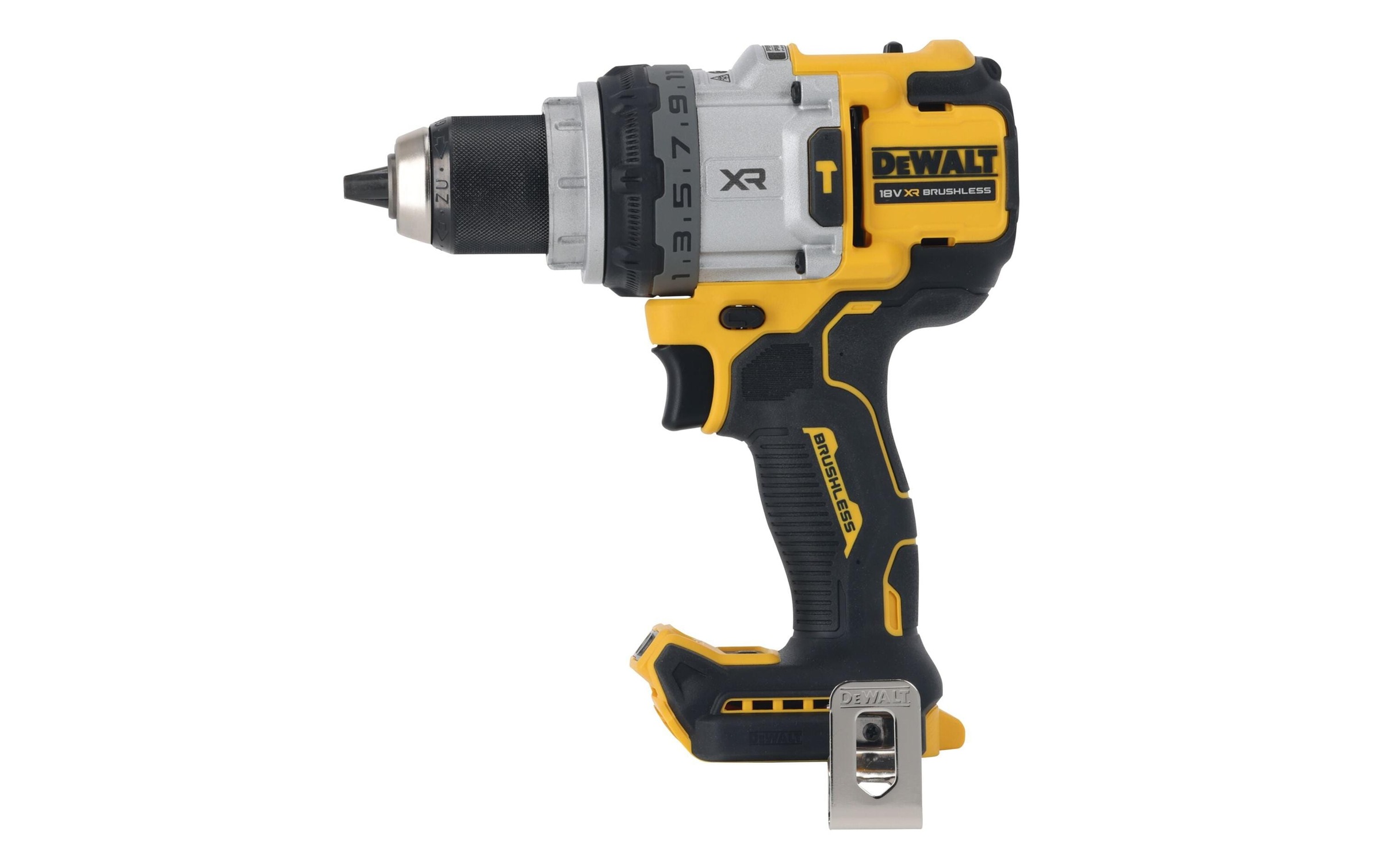 DeWalt Akku-Schlagbohrschrauber »18 V DCD1007NT-XJ Ohne Akku«, Softgriff, LED