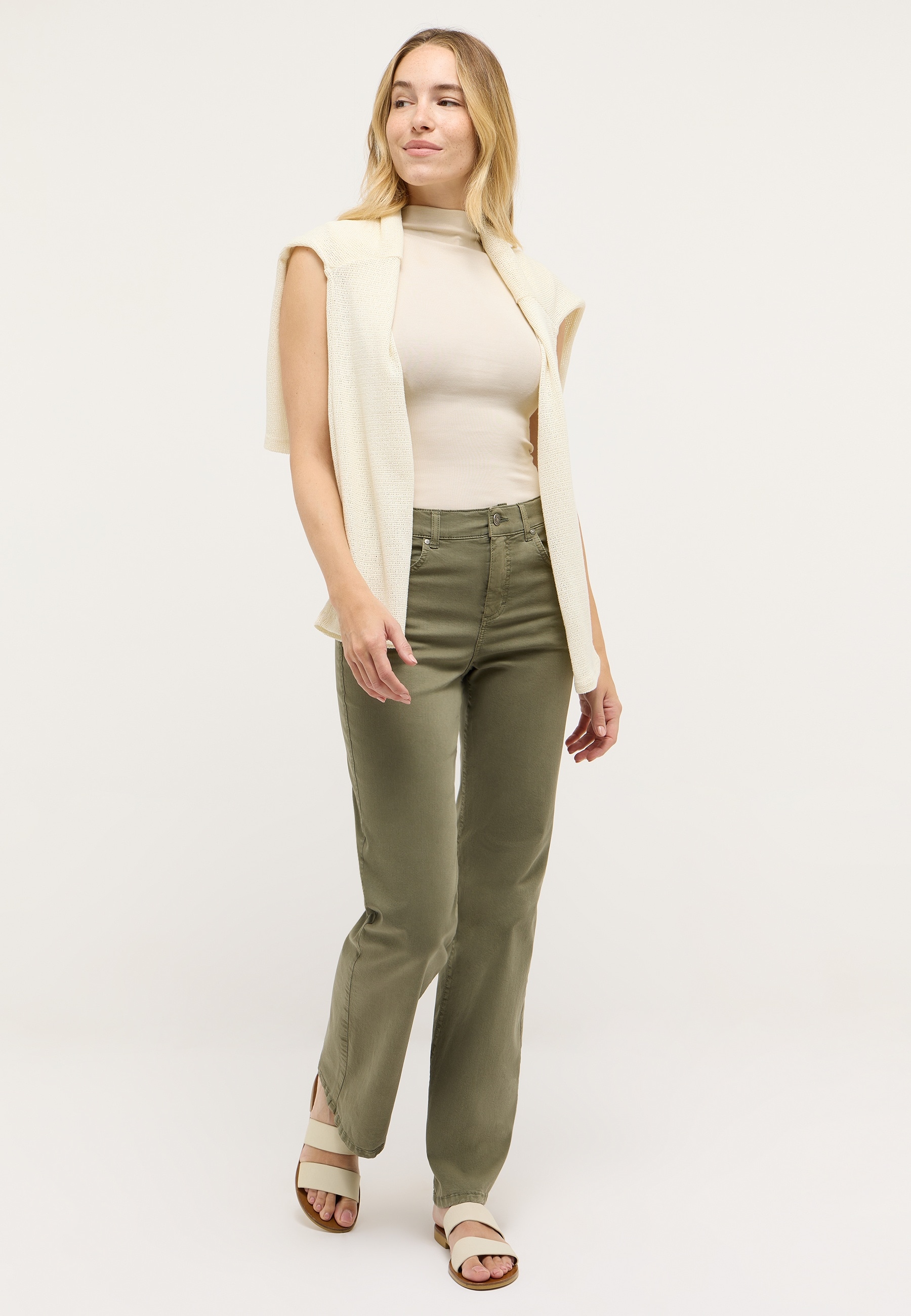 ANGELS 5-Pocket-Jeans »Style Straight Lara« mit Stretch