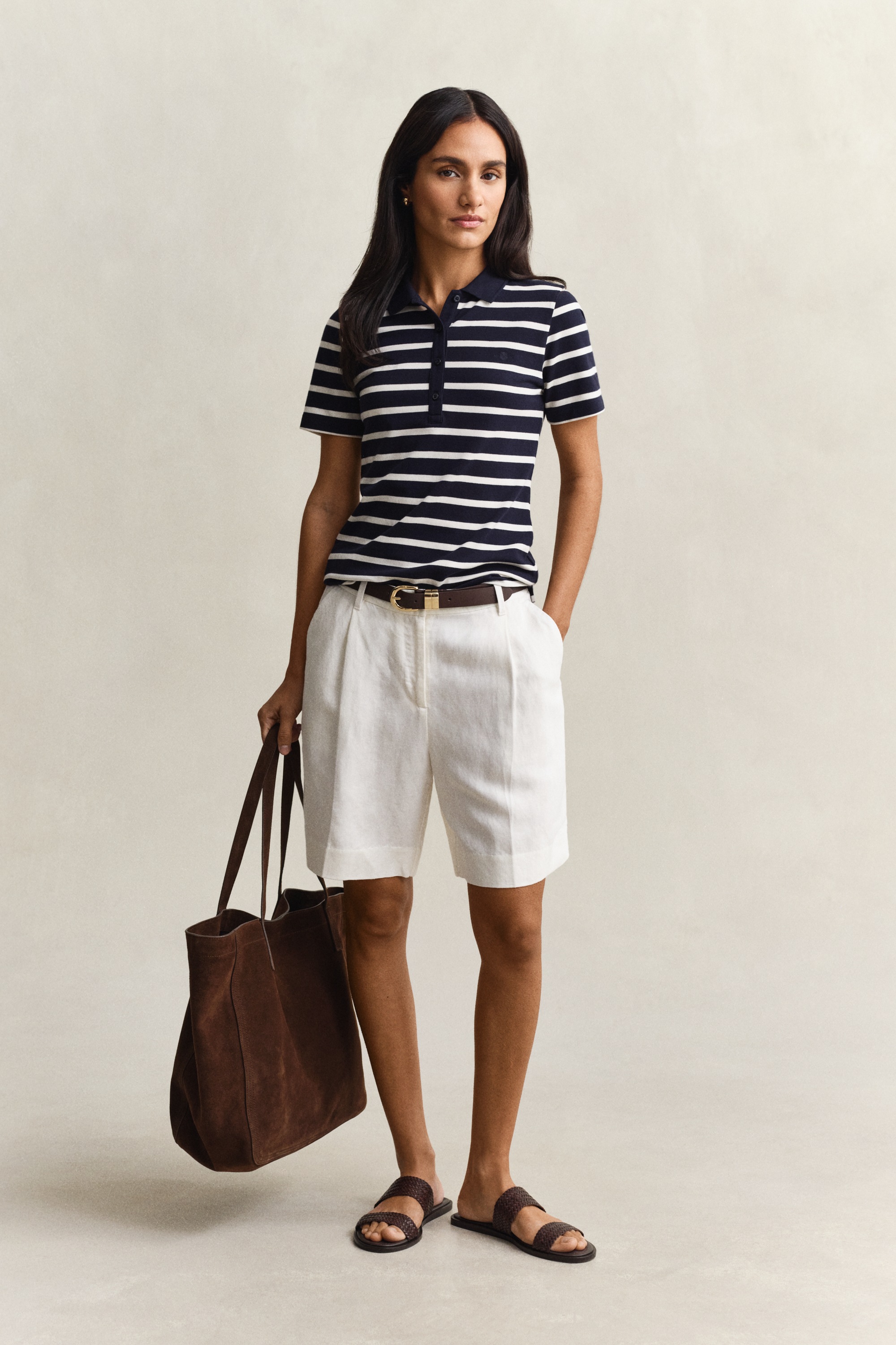 Gant Poloshirt »SLIM STRIPED« Slim fit mit Polokragen