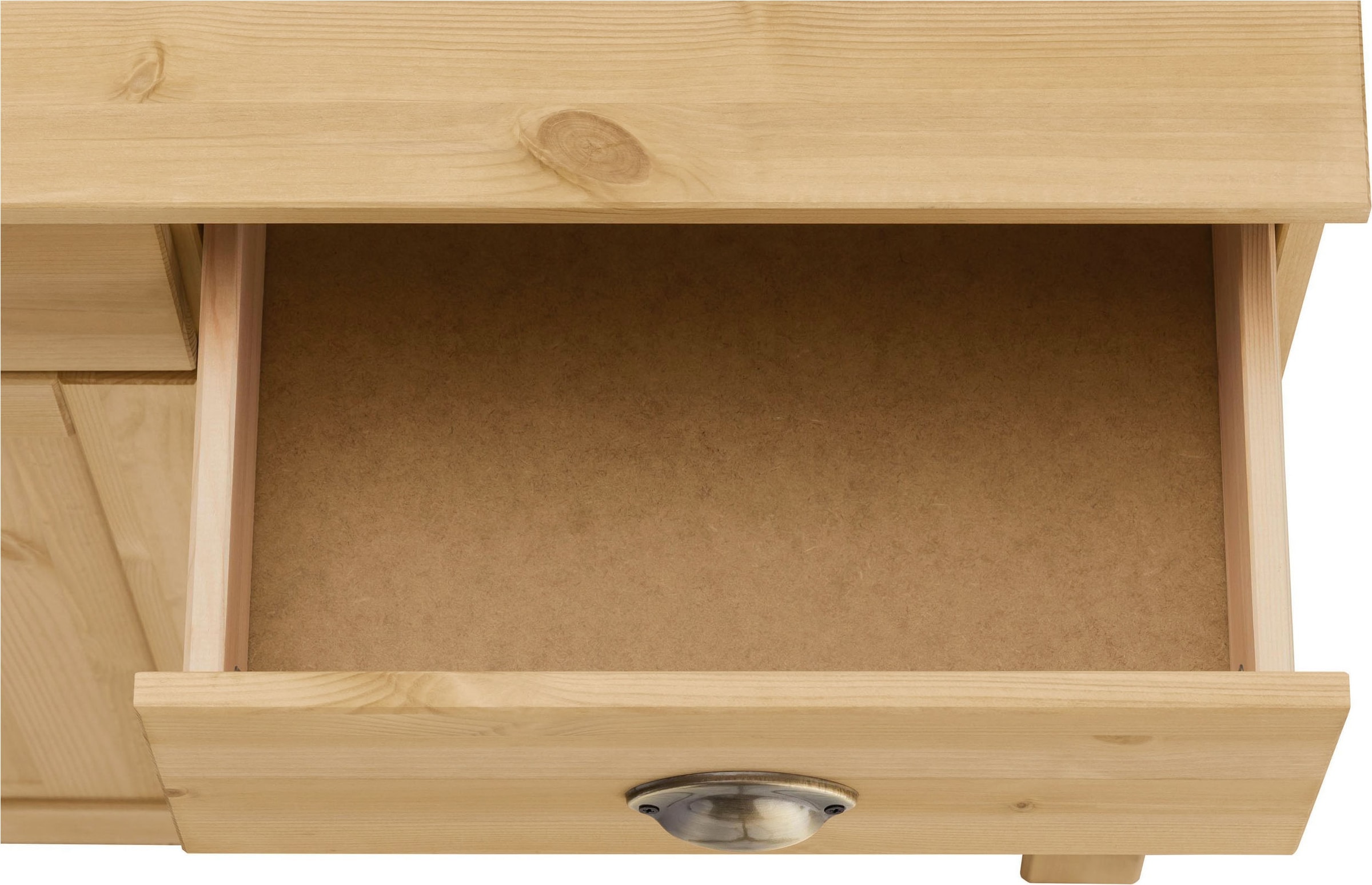 Home affaire Armoire basse »Oslo« 85 cm de large, 38 cm de profondeur, utilisable comme buffet, 2 portes, 2 tiroirs