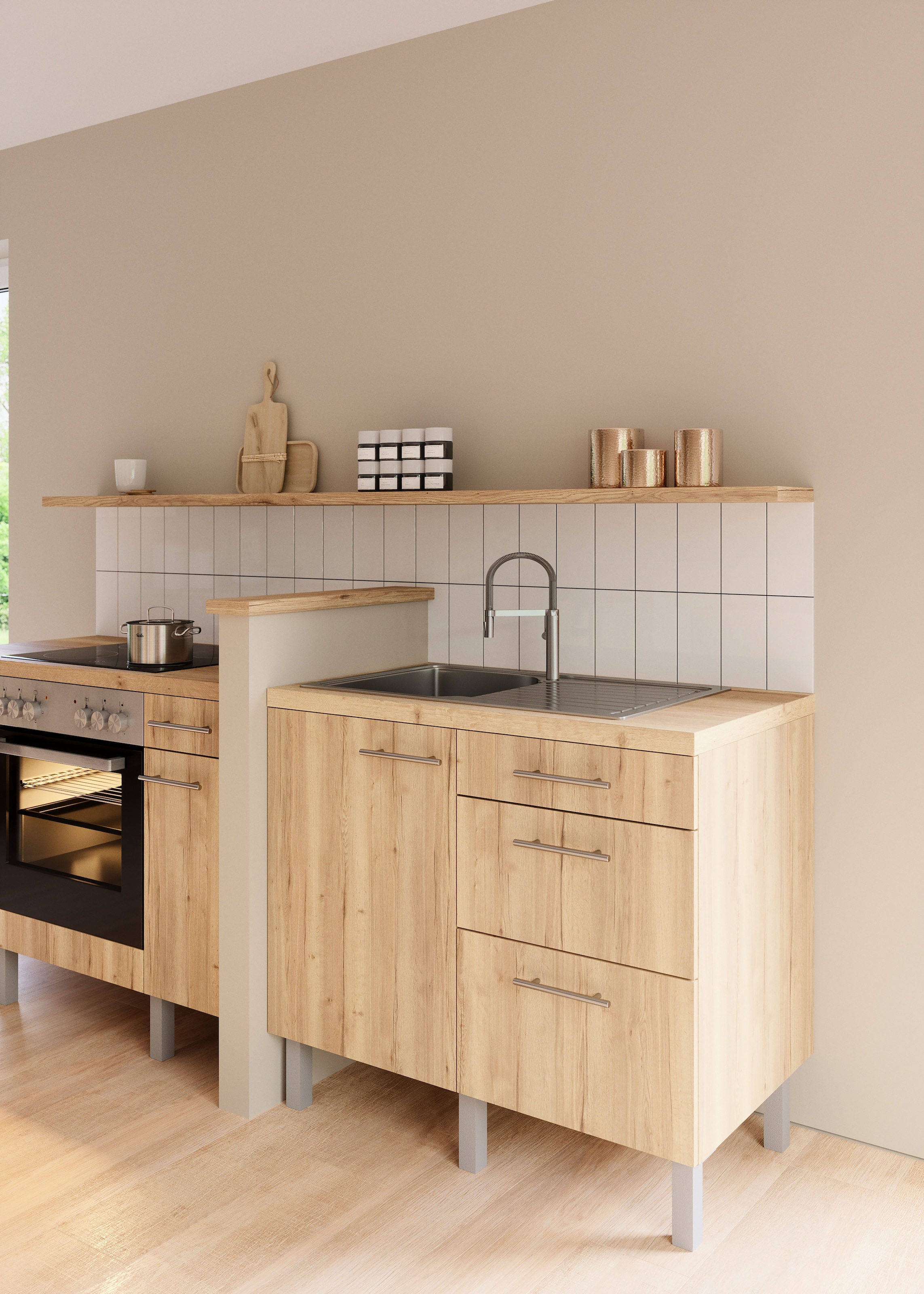 OPTIFIT Kitchenette »Lilly« Breite 100 cm