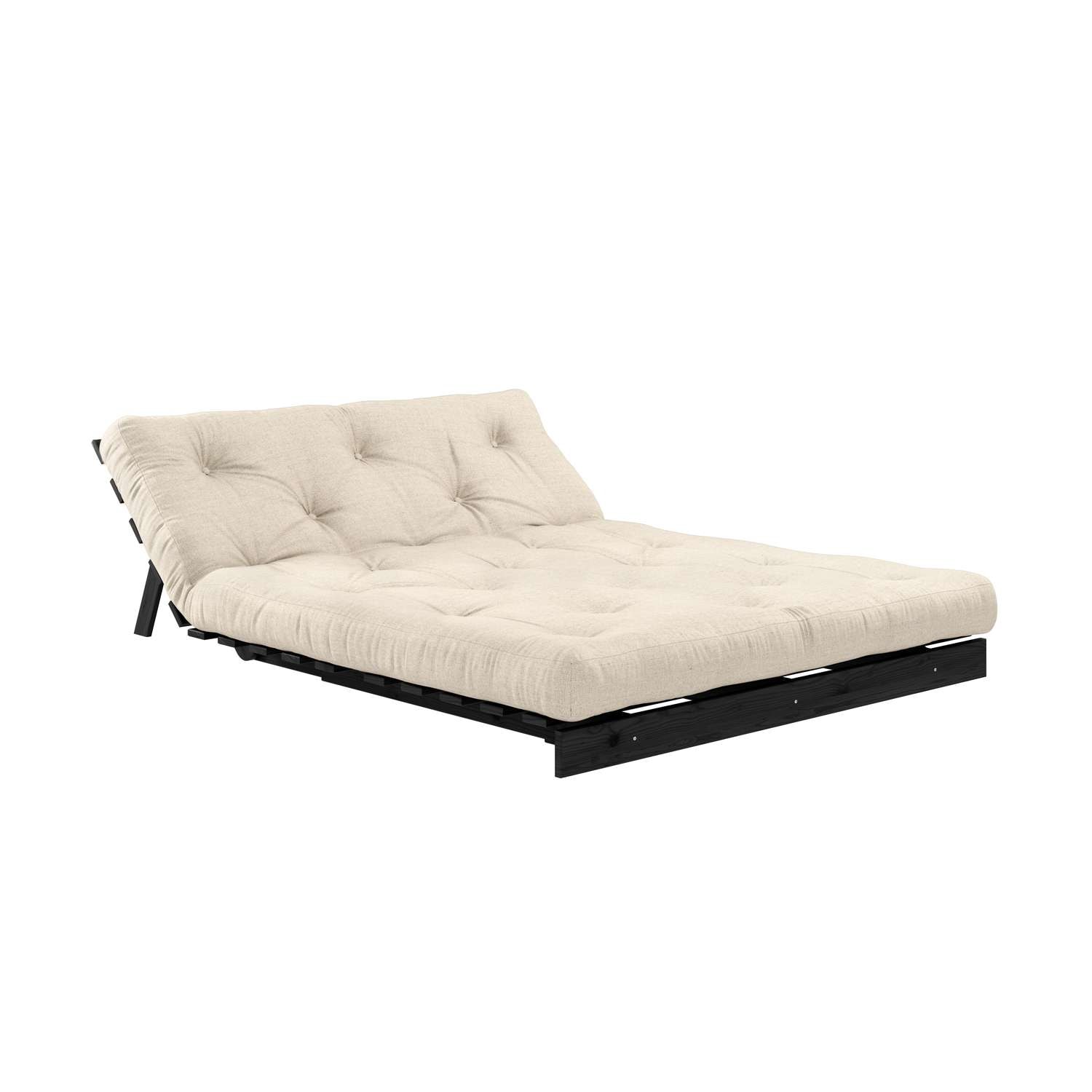 Karup Design Daybett »Daybett Roots Schlafsofa – Gästebett & Sofa aus FSC®-Kiefer«, Inkl. Futonmatratze, in mehreren Grössen & Farben erhältlich
