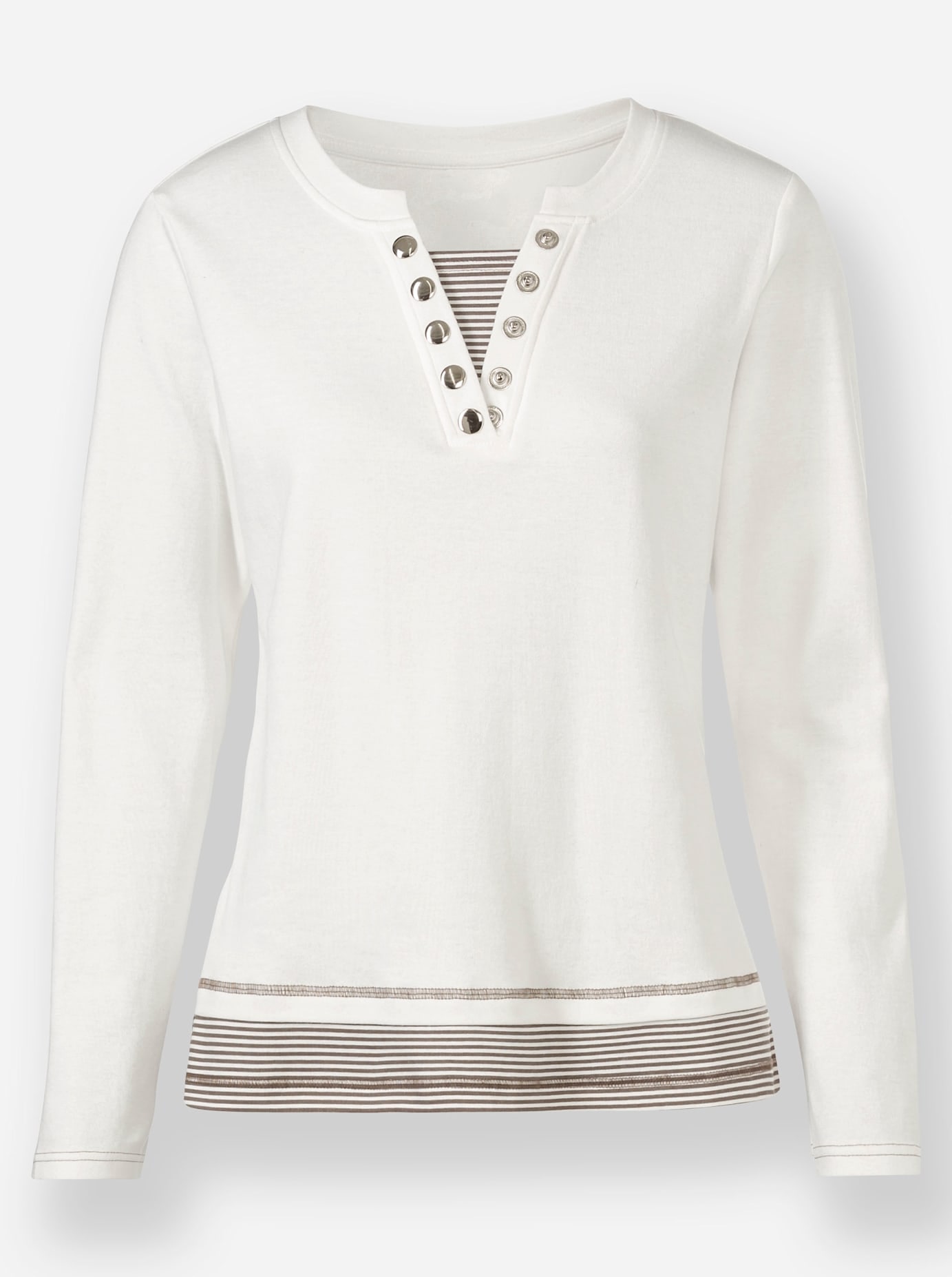 Inspirationen T-shirt à manches longues 2 en 1 »Shirt« 1 cuis