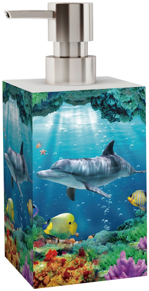 Sanilo Set d'accessoires de salle de bain »Delphin Korallen«