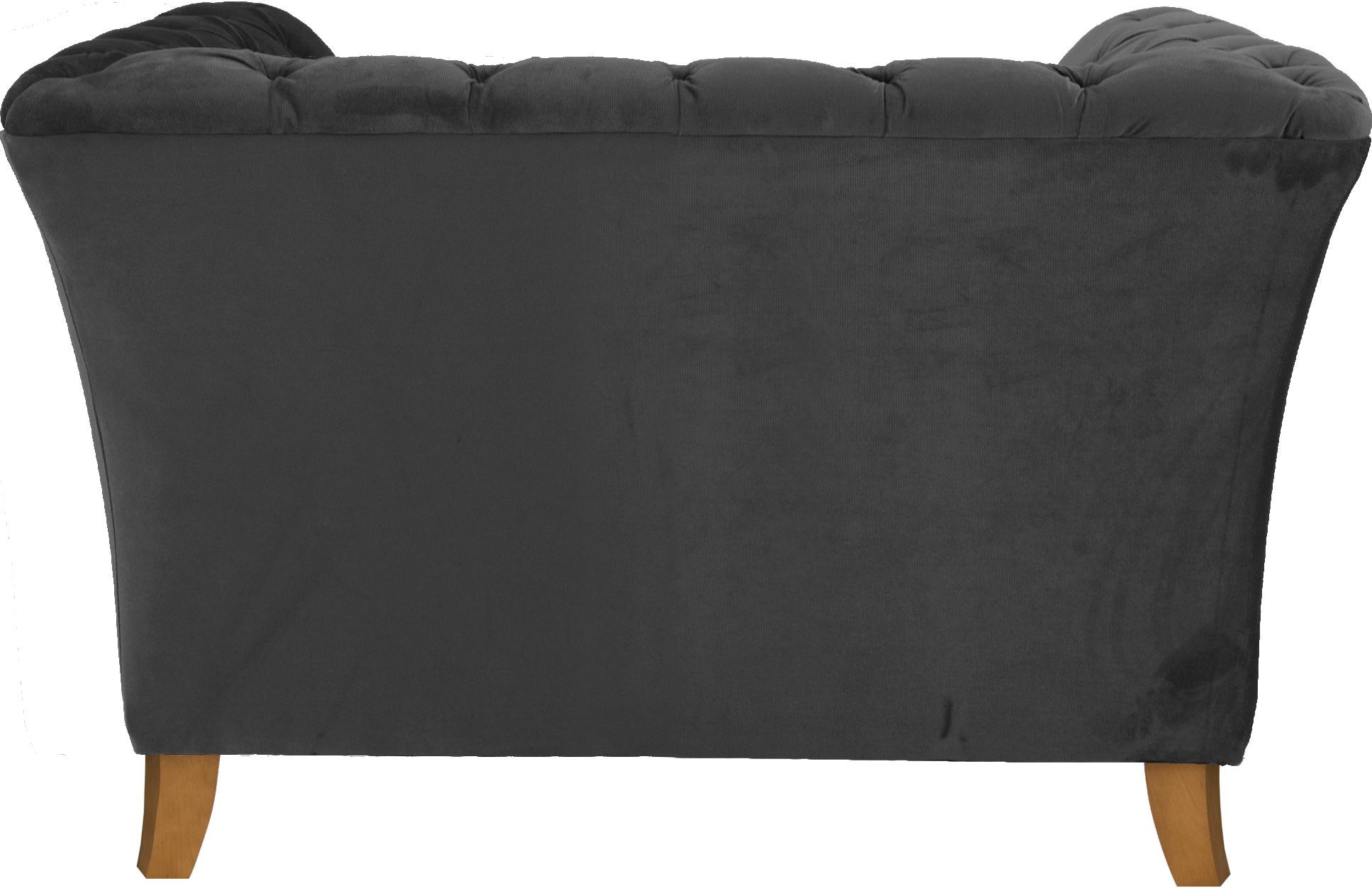 Home affaire Sessel »Newport modernes Chesterfield« mit Knopfheftung im Rücken, Keder und feinen Armlehnen