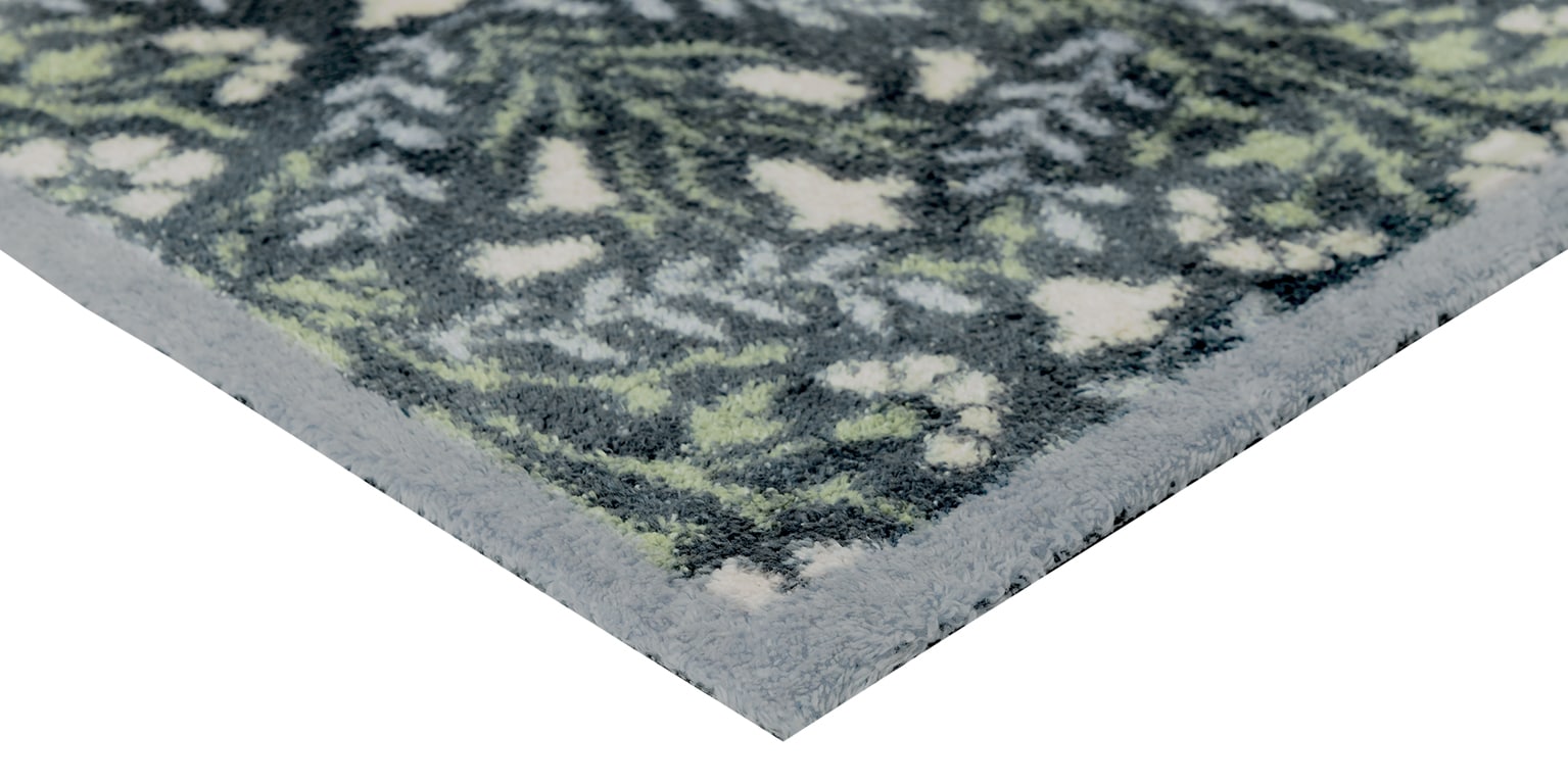 Turtle Mat Tapis de sol »Bellflower Blue« Rectangulaire 9 mm Höhe