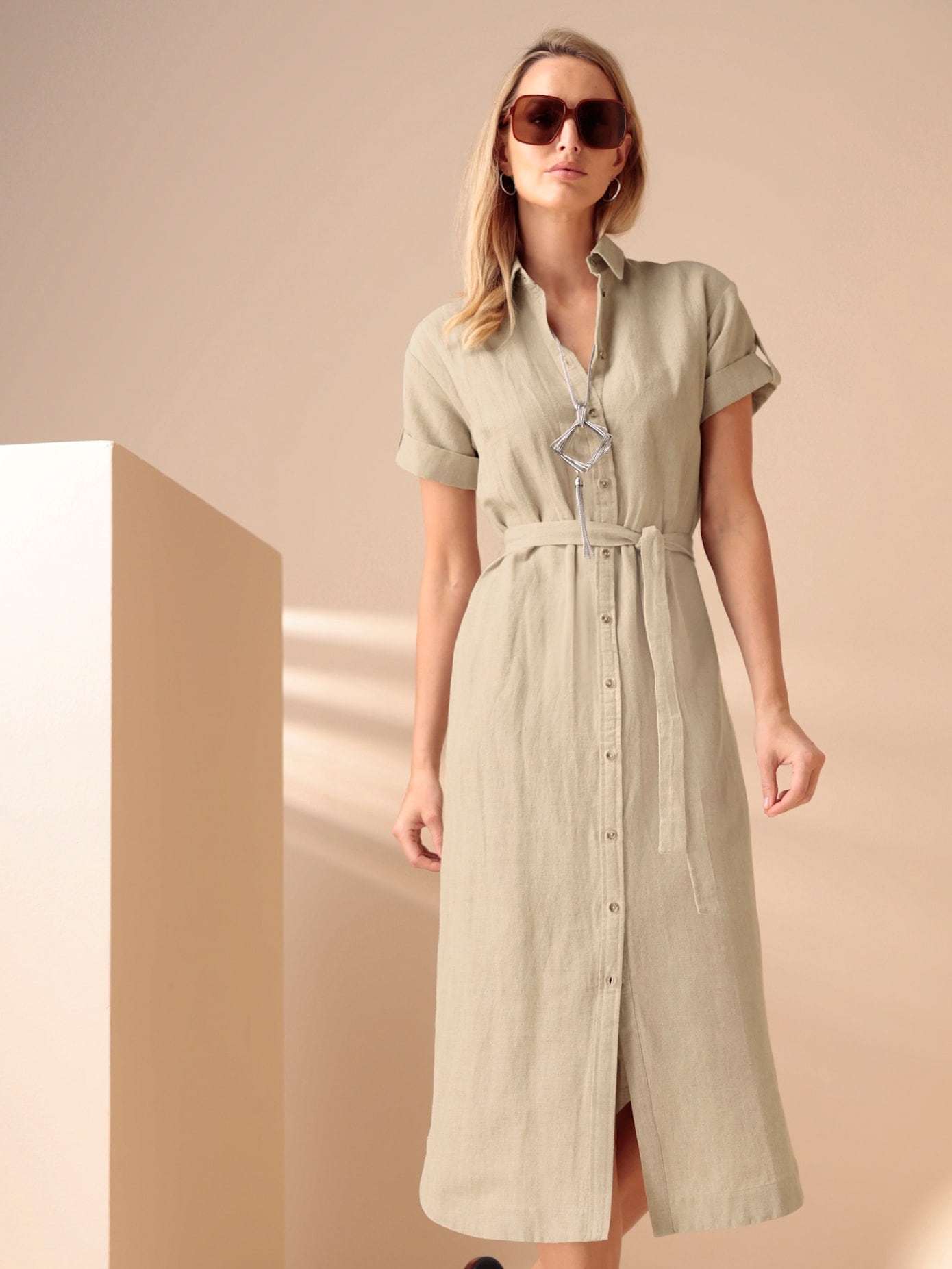 Image of heine Hemdblusenkleid "Kleid"
