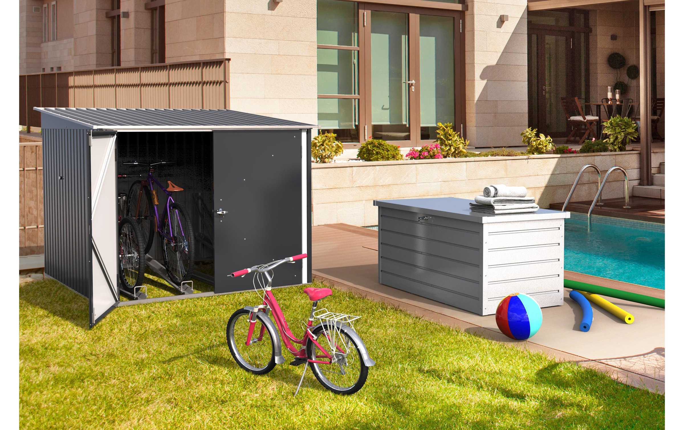   Gartenhaus »Bicycle Store 6 x 6«