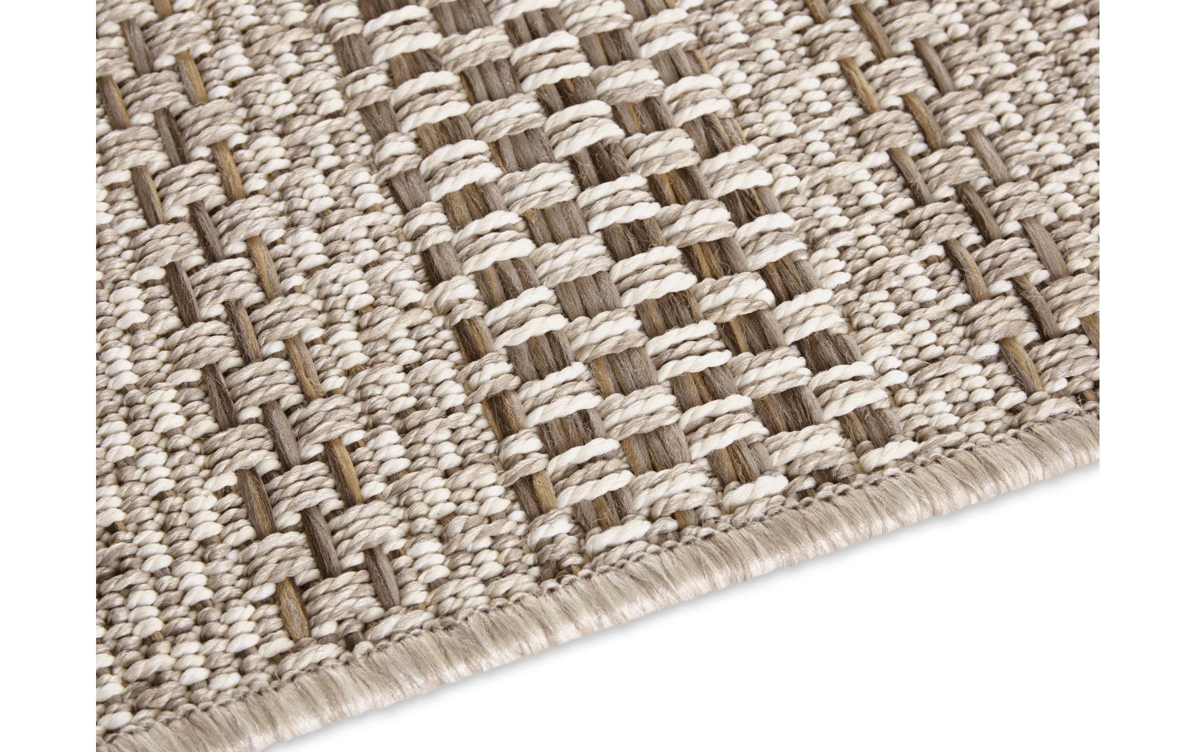 ELLE DECORATION Teppich »Arras« rechteckig 8 mm Höhe In-& Outdoor, Wetterfest, Balkon, Garten, Wohnzimmer, Sisal Optik