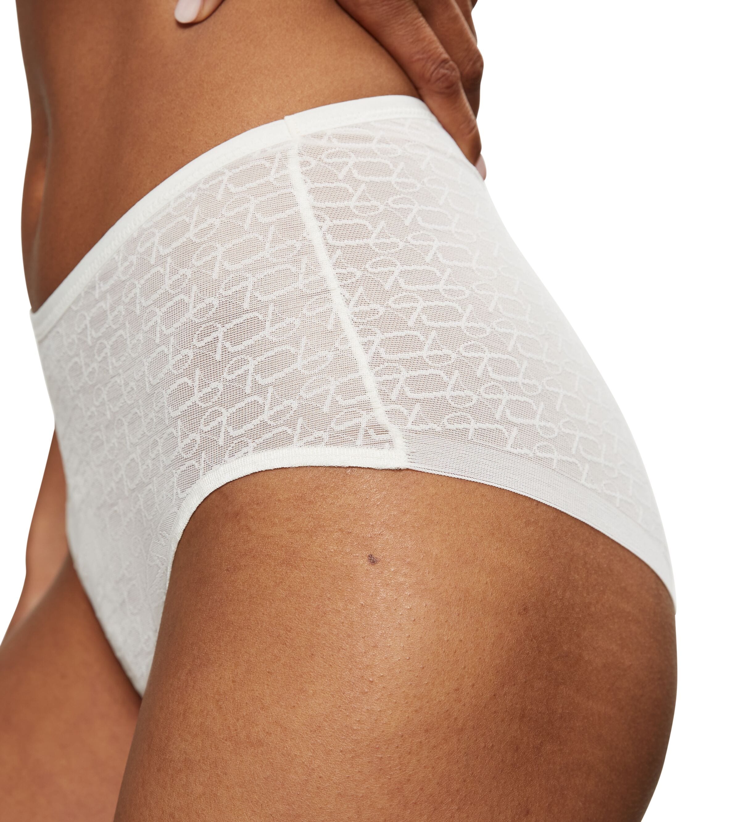 Triumph Slip »Signature Sheer Maxi EX«, Monogramm-Tüll