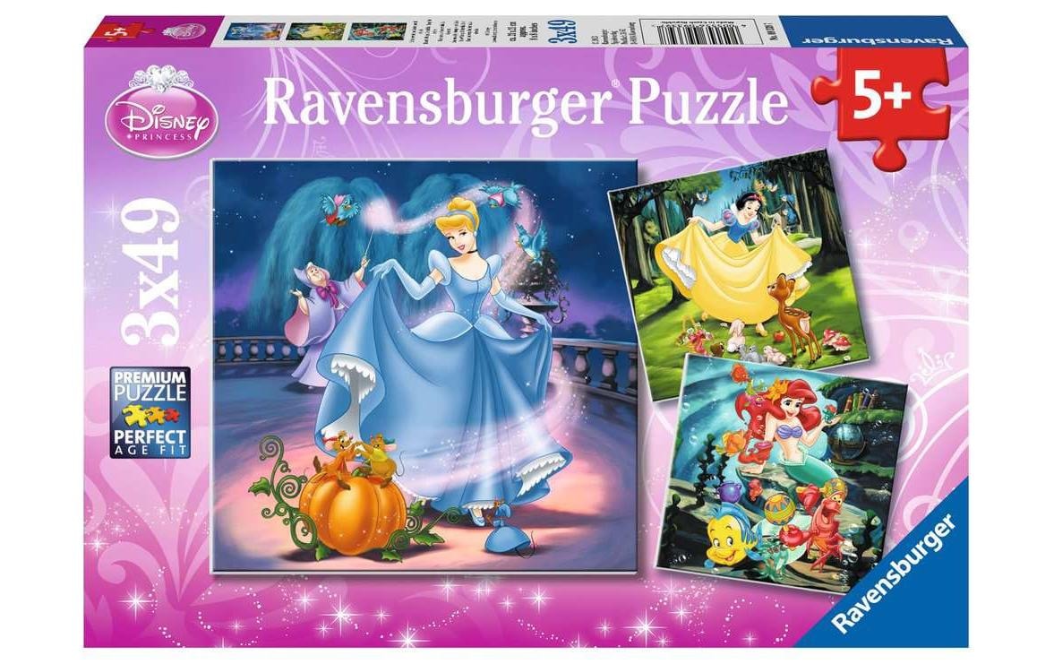 Ravensburger Puzzle »DPR:Schneewittchen,Aschenp«, (49 tlg.)