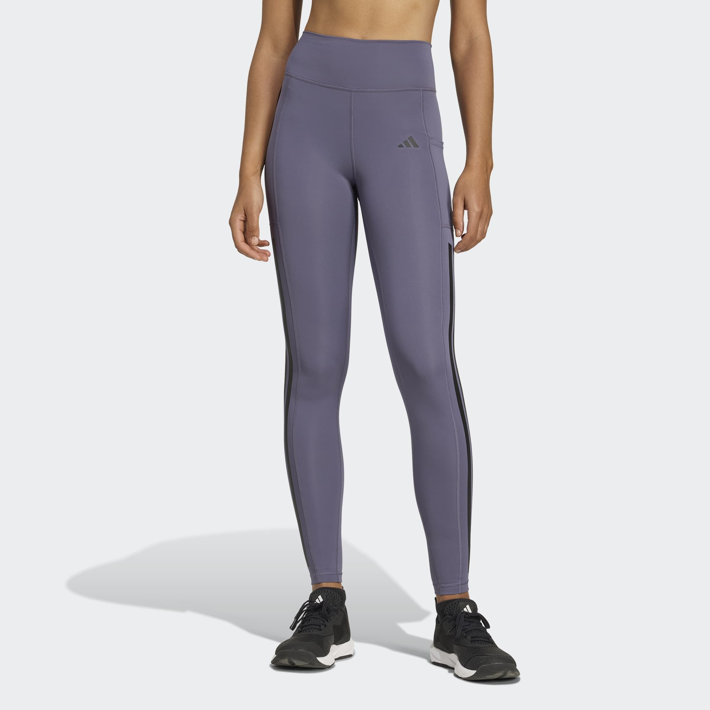 adidas Performance Caleçon d'entraînement »OPTIME 3-STREIFEN FULL LENGTH LEGGINGS«