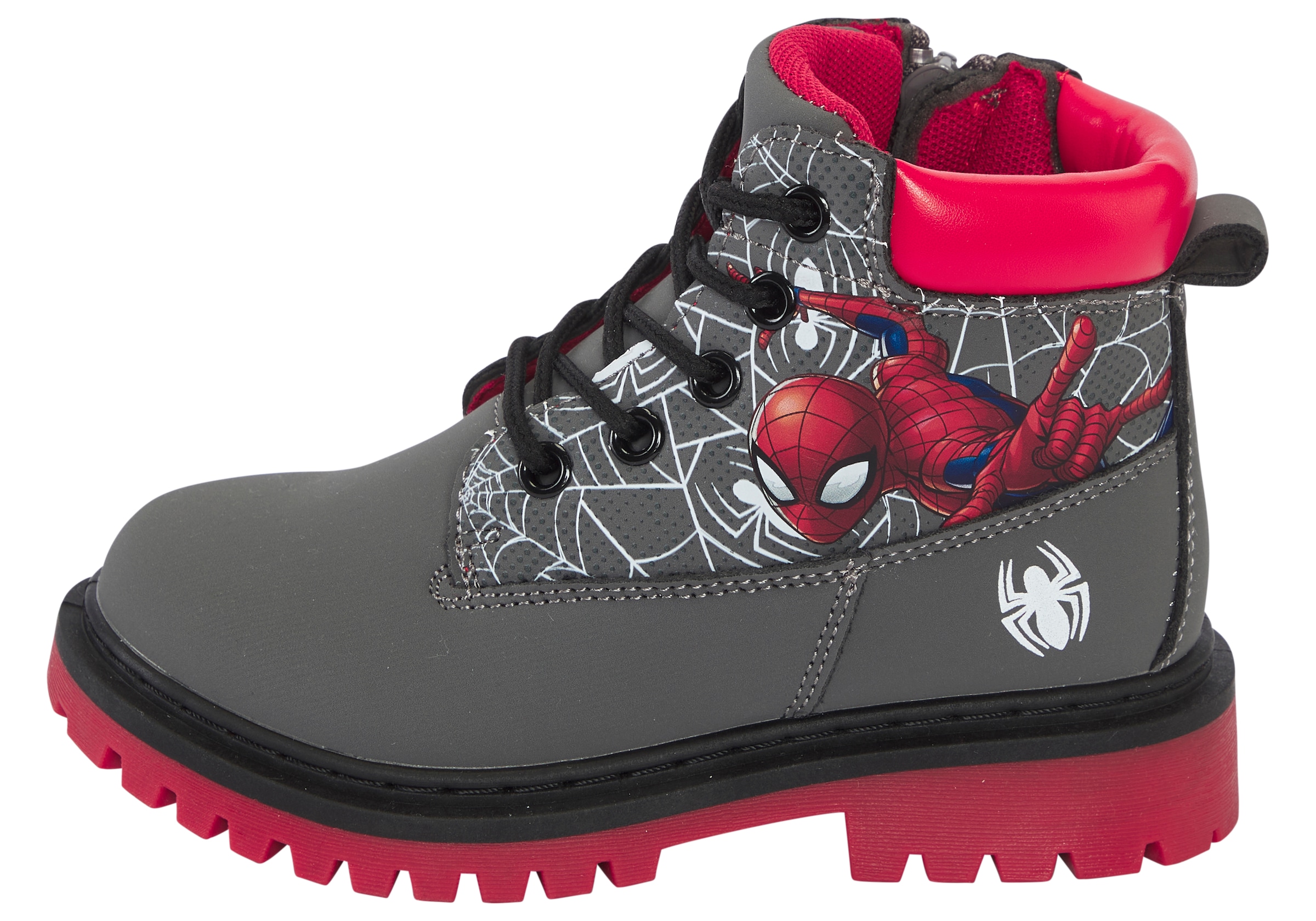Disney Schnürboots »SPIDERMAN«  Winterschuhe, Winterboots, Schnürstiefel, Winterstiefel
