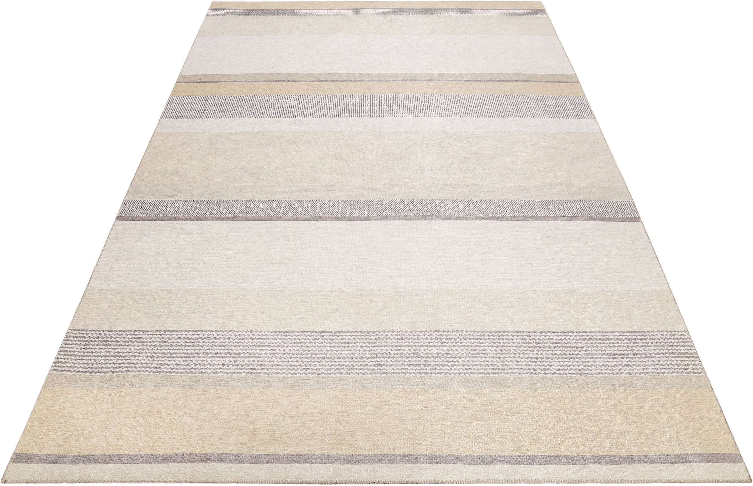 Image of Esprit Teppich "Ben, ESP-0151" rechteckig 6 mm Höhe robuster Kurzflor Teppich, Wohnzimmer
