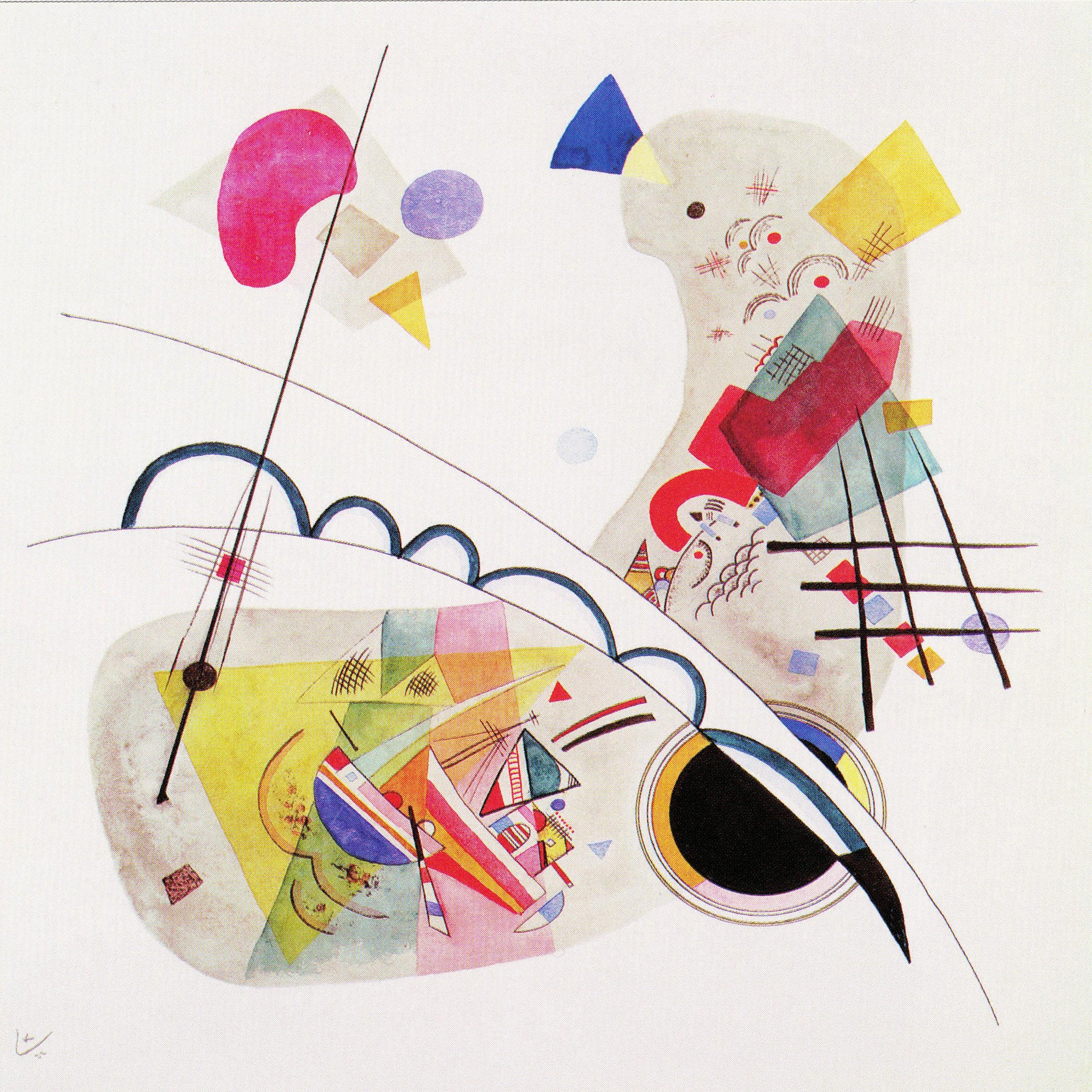 Image of my home Deco-Panel »W. KANDINSKY / Grave Forme«, (70/3/70 cm) bei Ackermann Versand Schweiz
