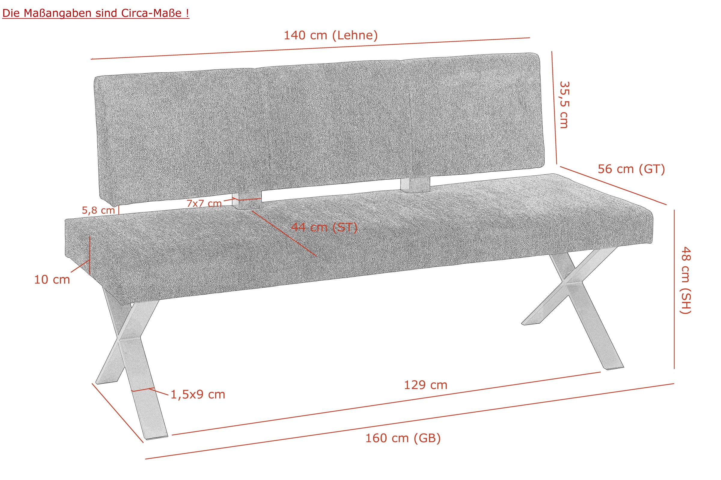 HELA Essgruppe »SAAR«, (6 tlg.), Tisch 160-200x90 cm, Einlegeplatte, X-Gestell, Stuhl 360° drehbar
