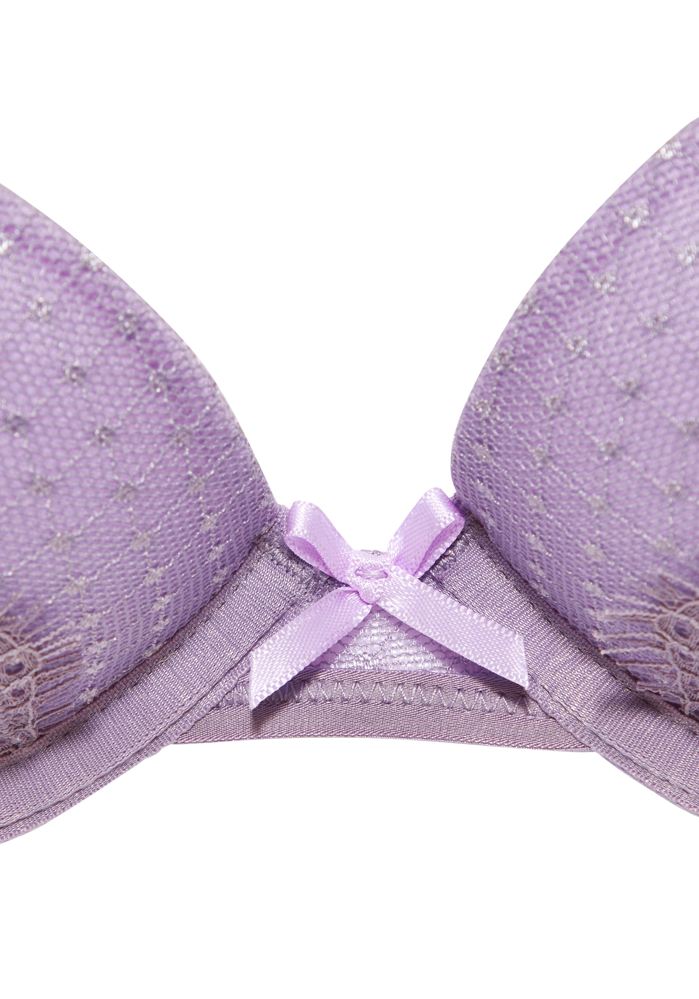 LASCANA Soutiens-gorge moulés », BH mit Bügel, Spitzen-BH im High-Apex-Design« Peut être combiné en ensemble de dessous, lingerie sexy, dessous sexy
