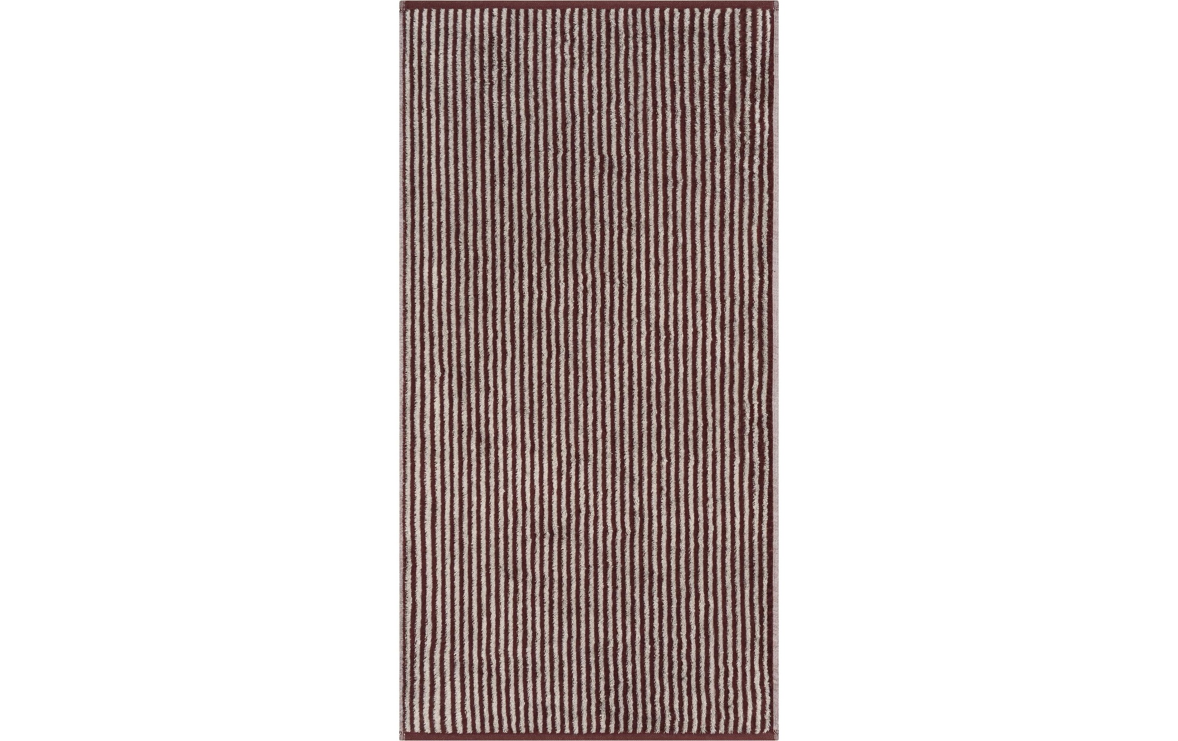 Cawö Duschtuch »Two-Tone Stripe 80 x 150 cm« Hochwertiges Badezimmertuch