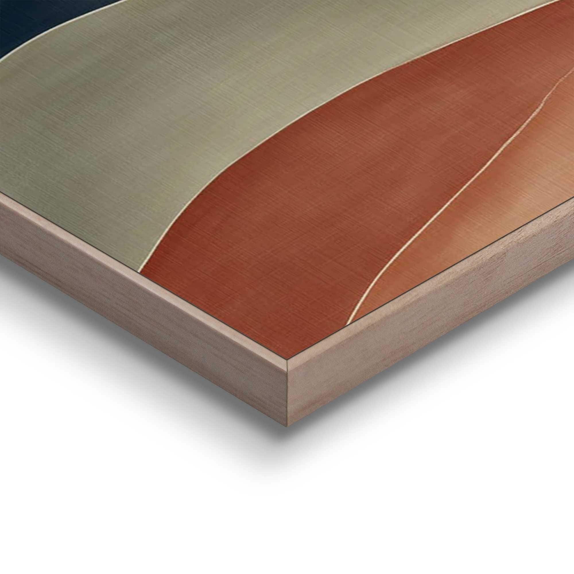 Reinders! Tableau avec cadre »Palmenlandschaft« 1 cuis tlg. Salon - multicolore - MDF - abstrait - 50x70 cm
