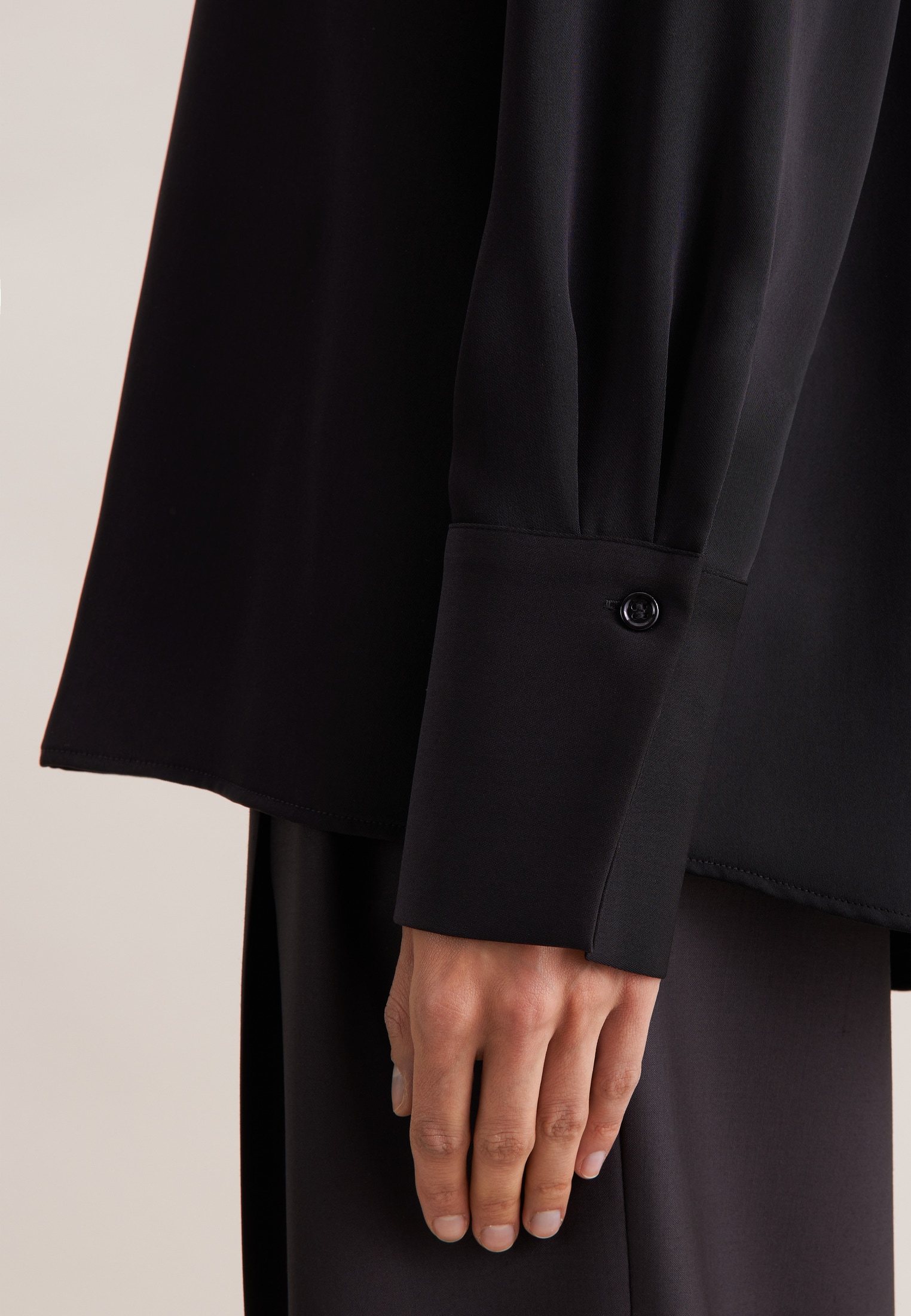 seidensticker Blouse classique »Schwarze Rose«, Tunika Uni
