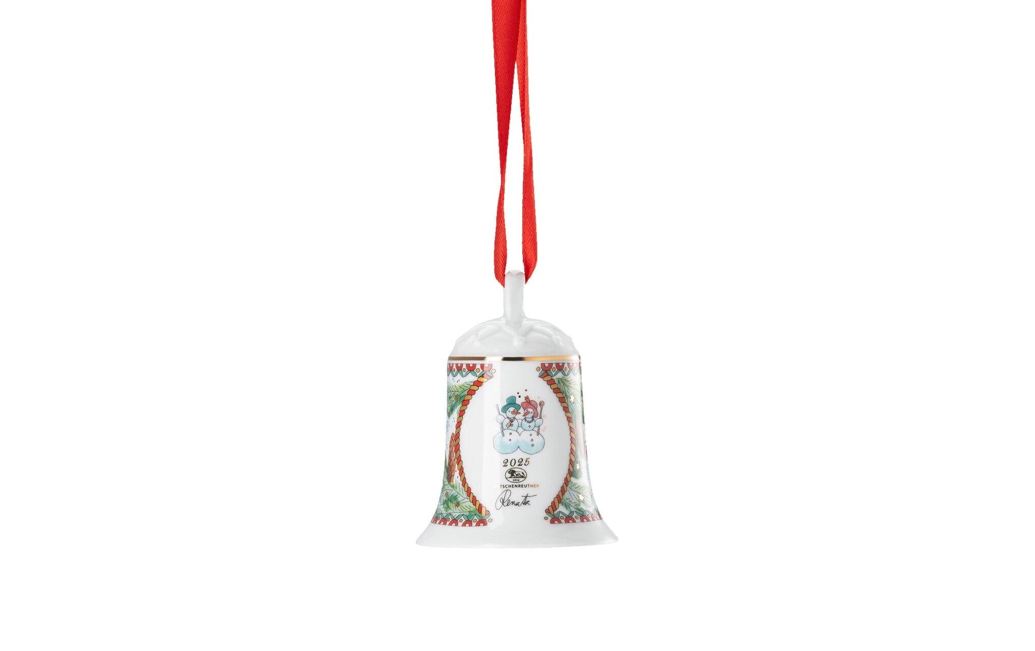 Hutschenreuther Décorations pour l'arbre de Noël »Weihnachtsglocke 2026 Weihnachtsschmuck«