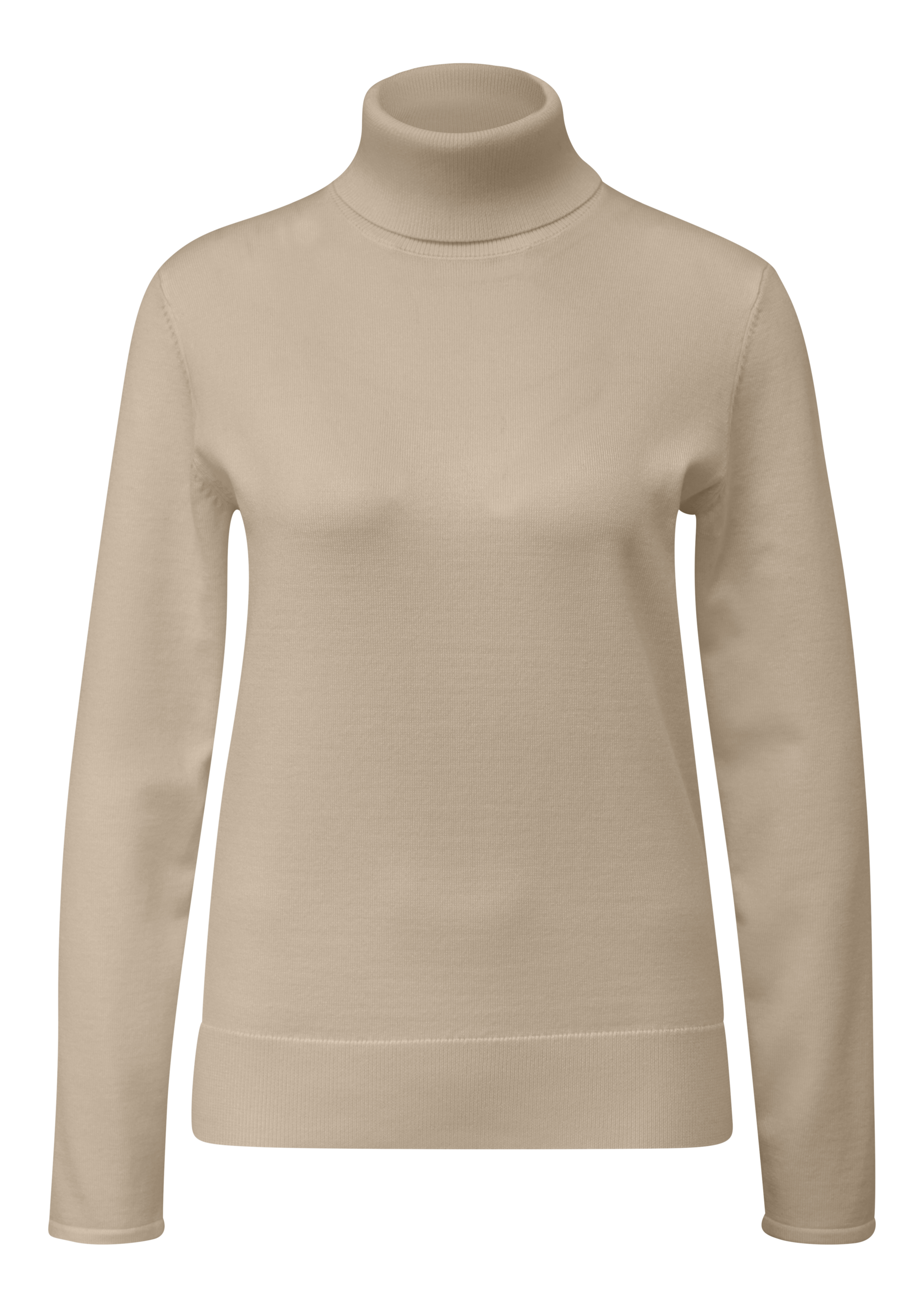 s.Oliver BLACK LABEL Pull à col roulé mit Rippbündchen