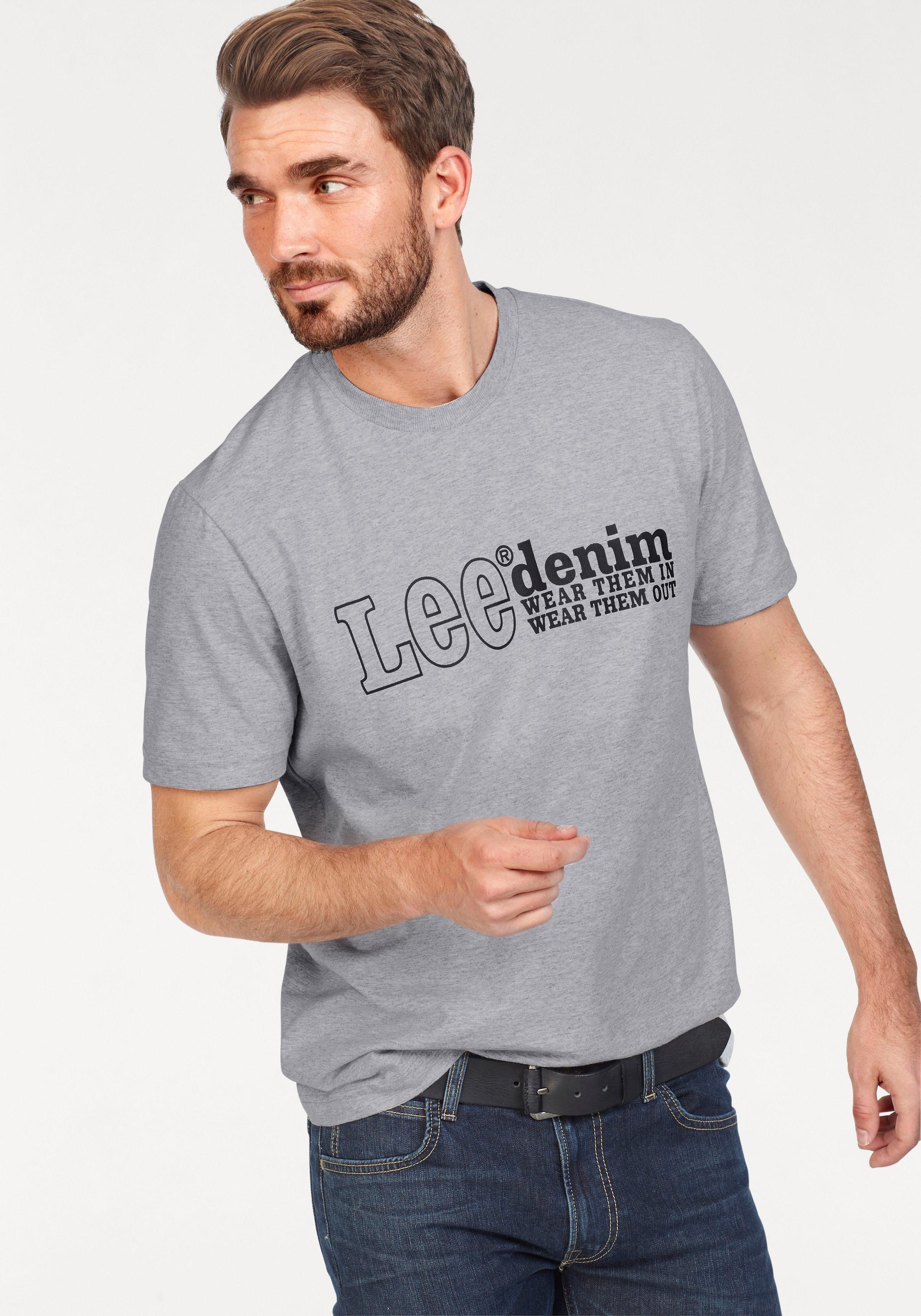 Image of Lee® T-Shirt, mit modischen Akzenten an den Ärmeln bei Ackermann Versand Schweiz