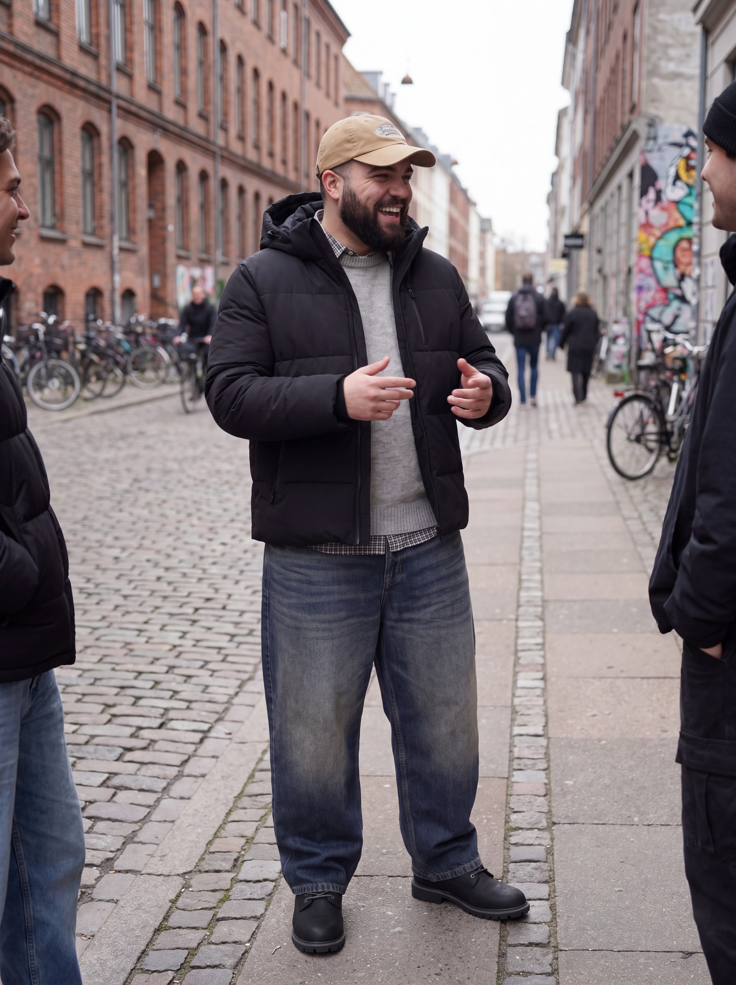 Jack & Jones PlusSize Steppjacke »JJEBECKS PUFFER SN PLS« mit Kapuze Kunstfaser, mit Steppung